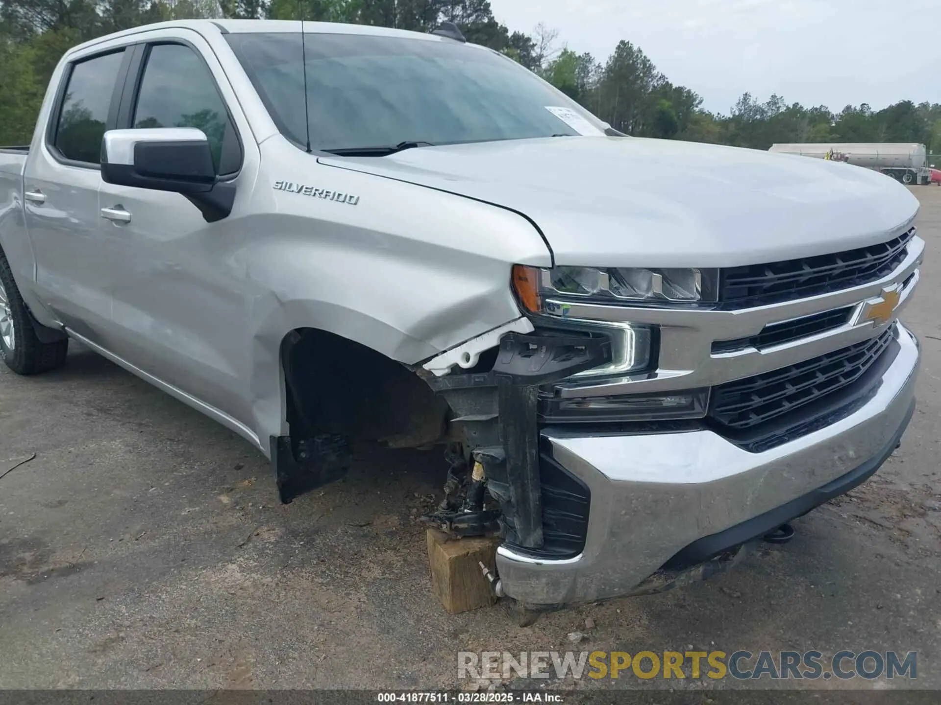 6 Фотография поврежденного автомобиля 1GCUYDED1MZ429579 CHEVROLET SILVERADO 1500 2021