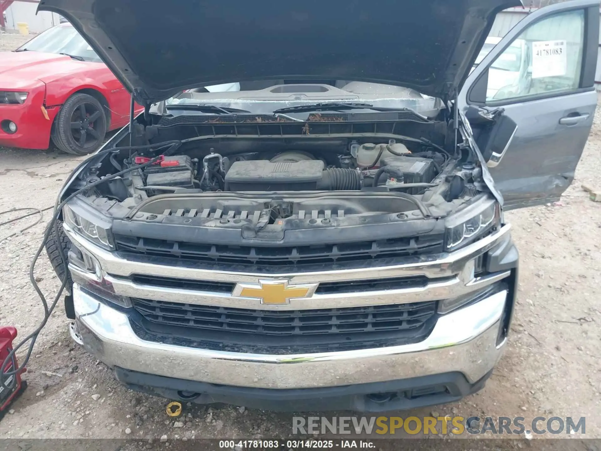 10 Photograph of a damaged car 1GCUYDED3MZ173770 CHEVROLET SILVERADO 1500 2021