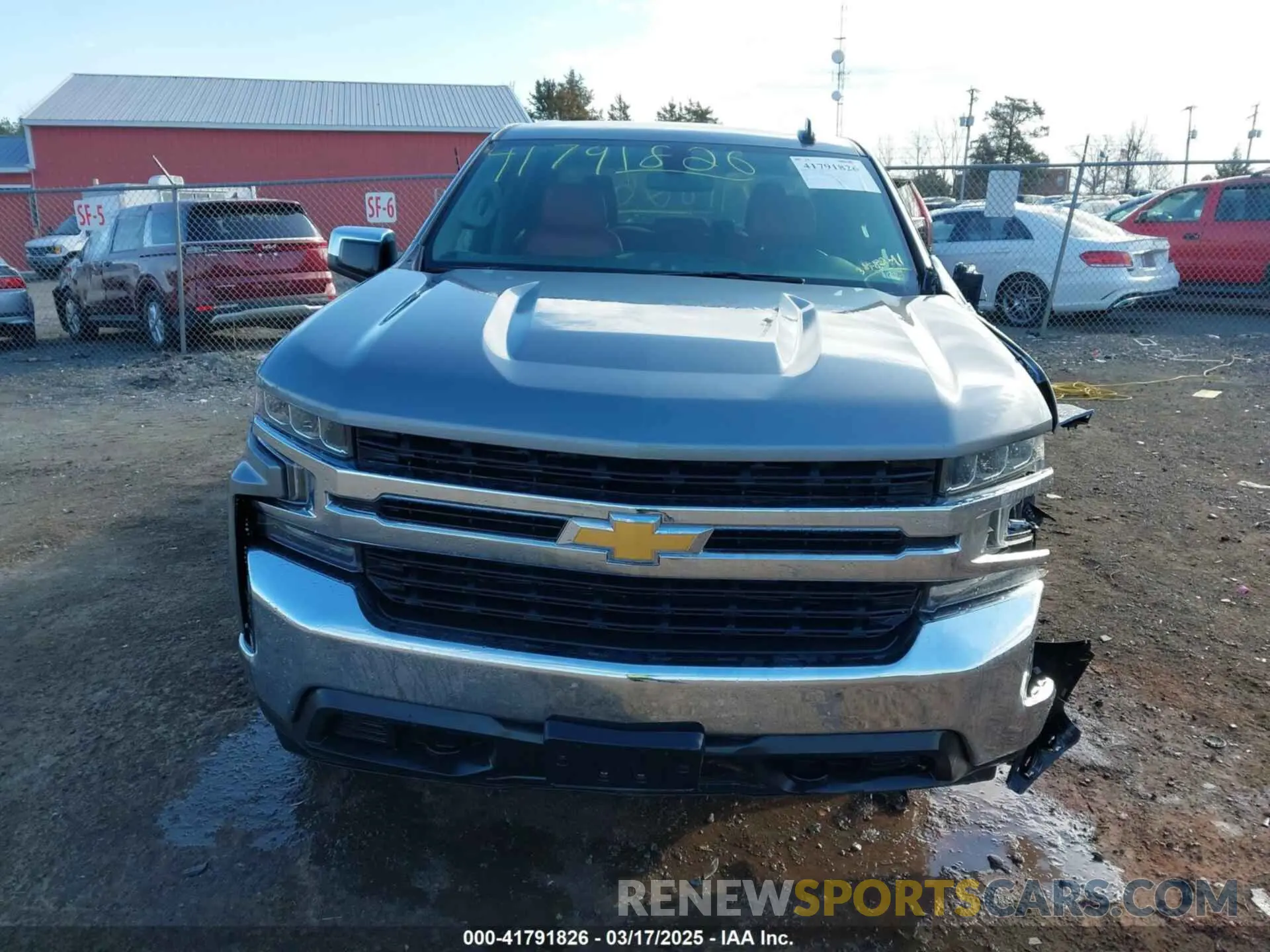 13 Фотография поврежденного автомобиля 1GCUYDED3MZ388291 CHEVROLET SILVERADO 1500 2021