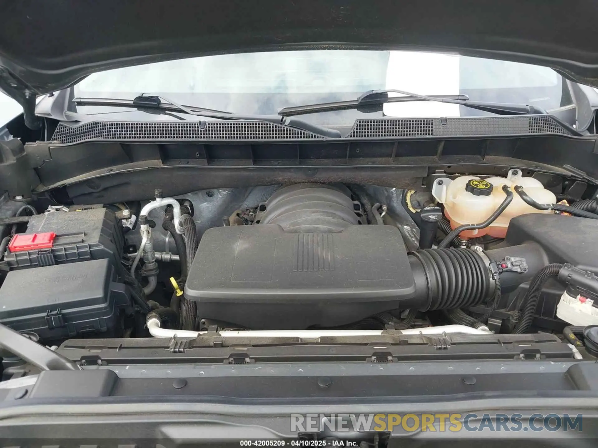 10 Photograph of a damaged car 1GCUYDED3MZ411911 CHEVROLET SILVERADO 1500 2021