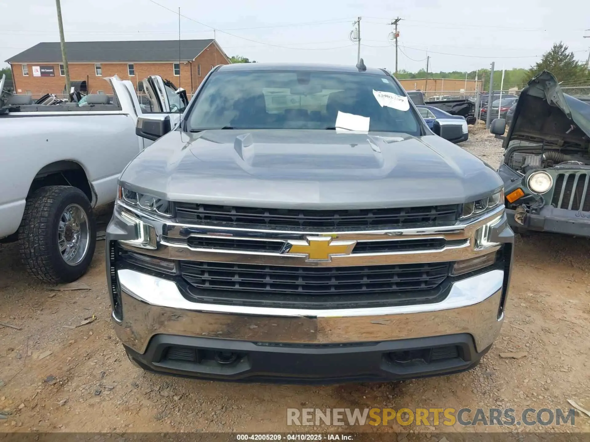 12 Photograph of a damaged car 1GCUYDED3MZ411911 CHEVROLET SILVERADO 1500 2021