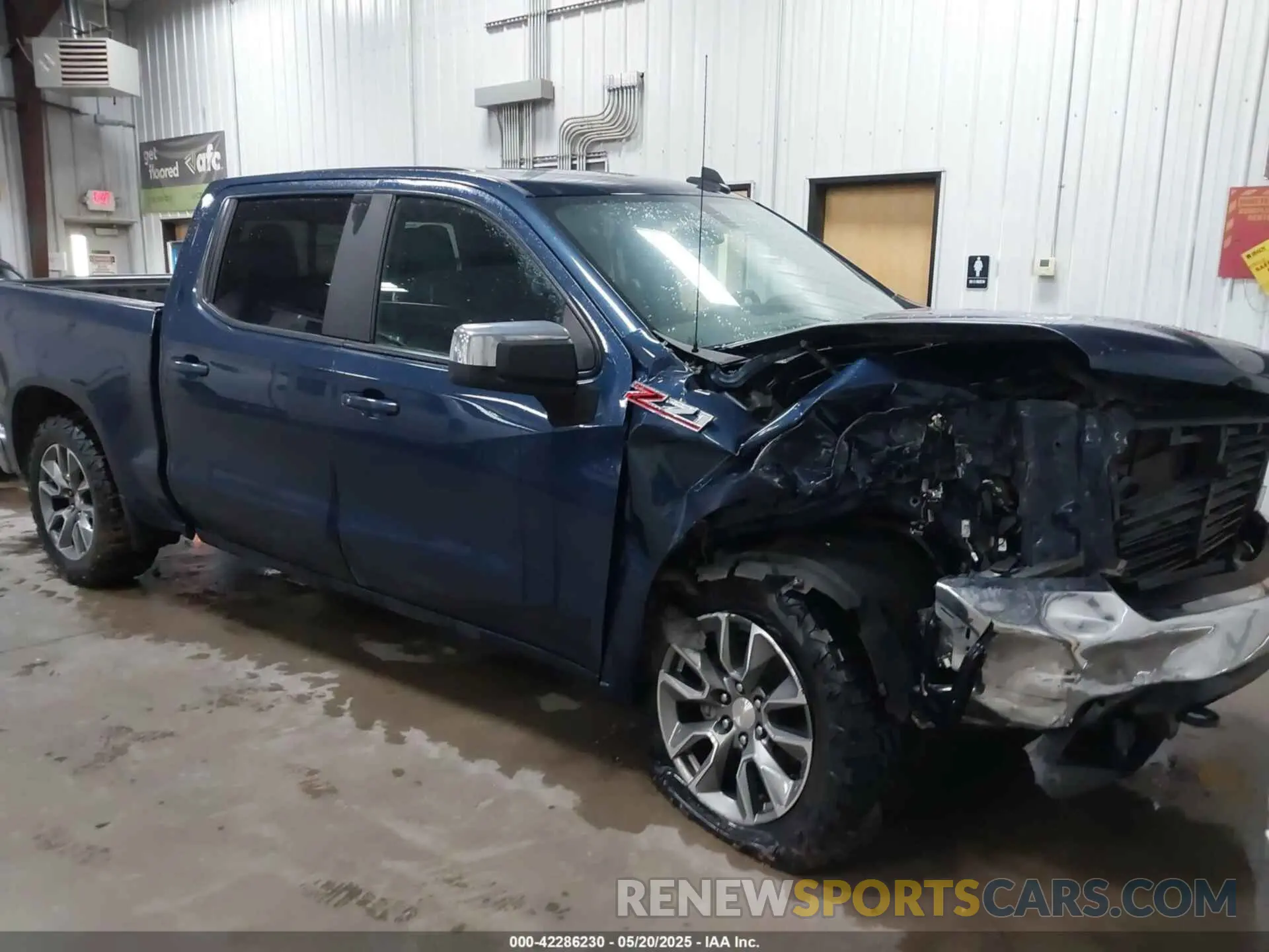 1 Photograph of a damaged car 1GCUYDED5MZ228297 CHEVROLET SILVERADO 1500 2021