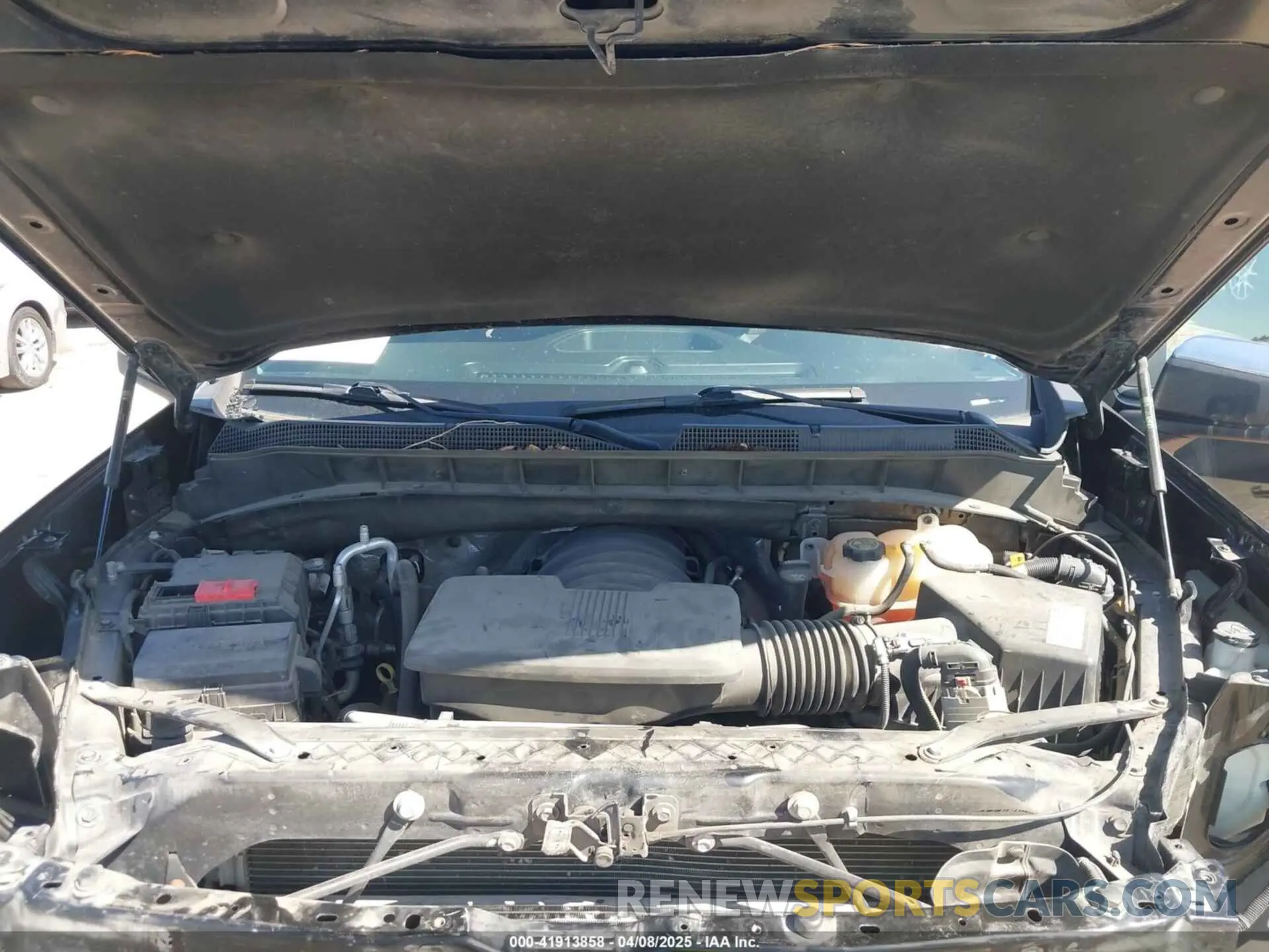 10 Photograph of a damaged car 1GCUYDED5MZ423154 CHEVROLET SILVERADO 1500 2021