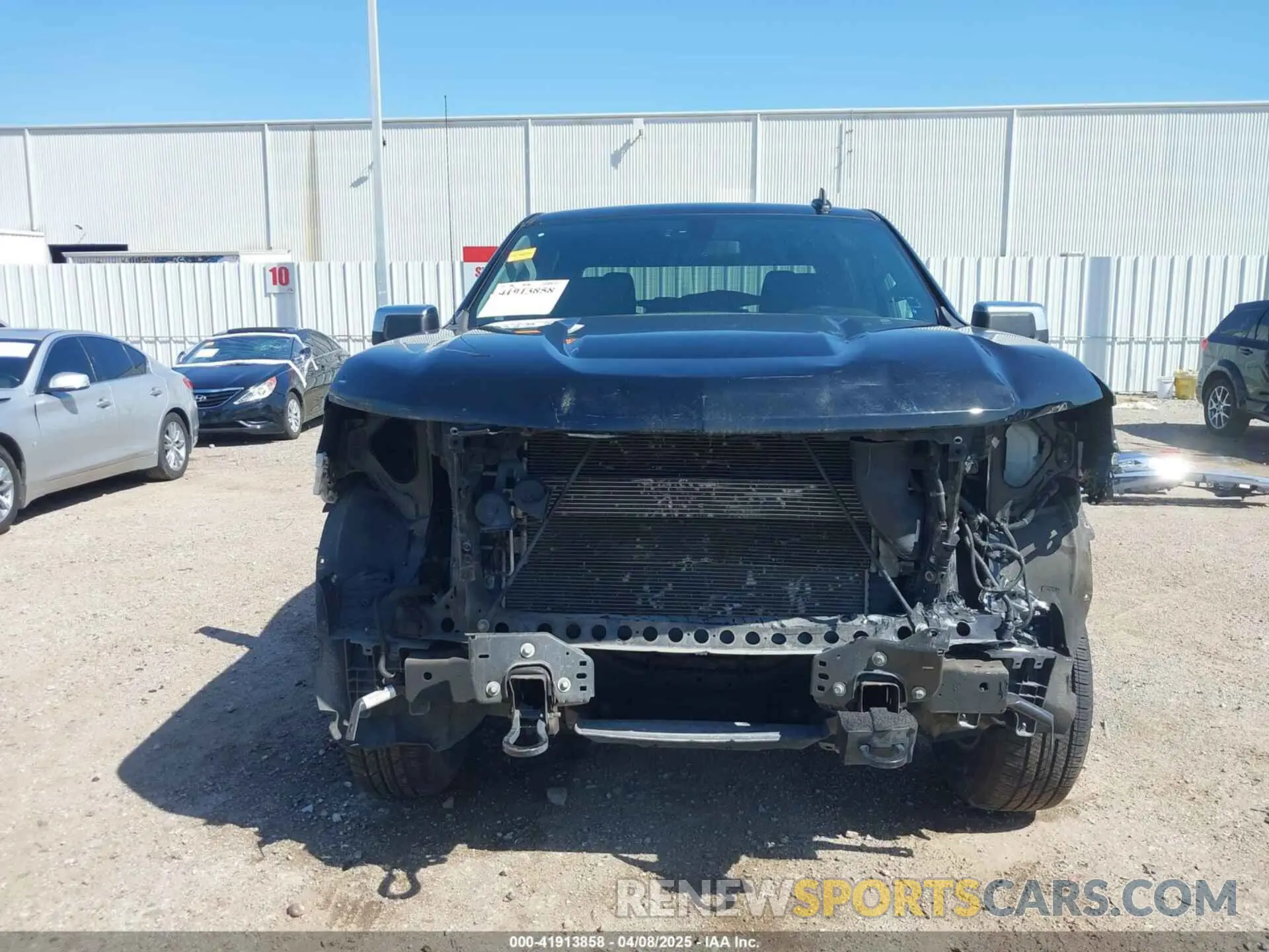 13 Photograph of a damaged car 1GCUYDED5MZ423154 CHEVROLET SILVERADO 1500 2021