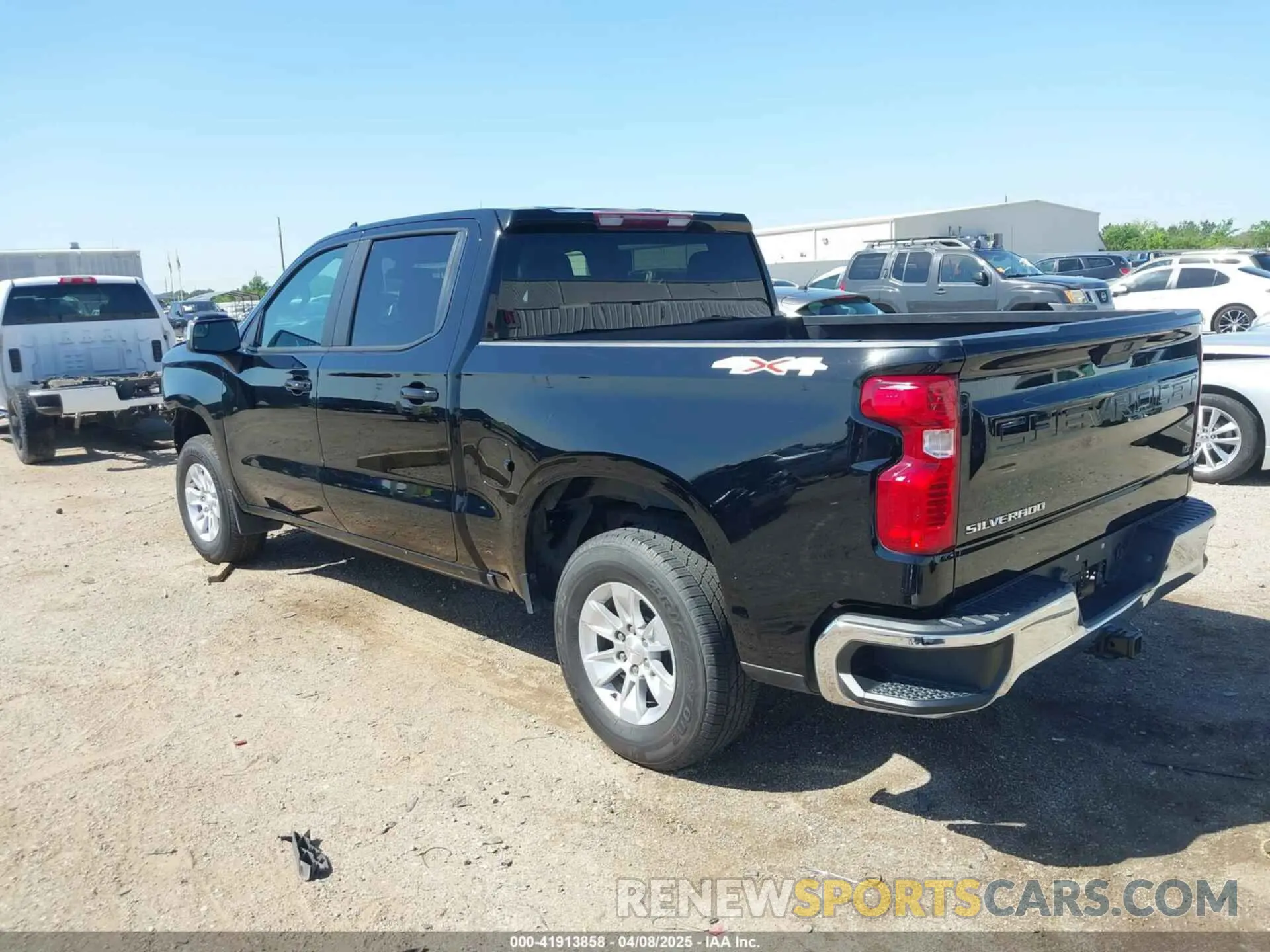 3 Photograph of a damaged car 1GCUYDED5MZ423154 CHEVROLET SILVERADO 1500 2021