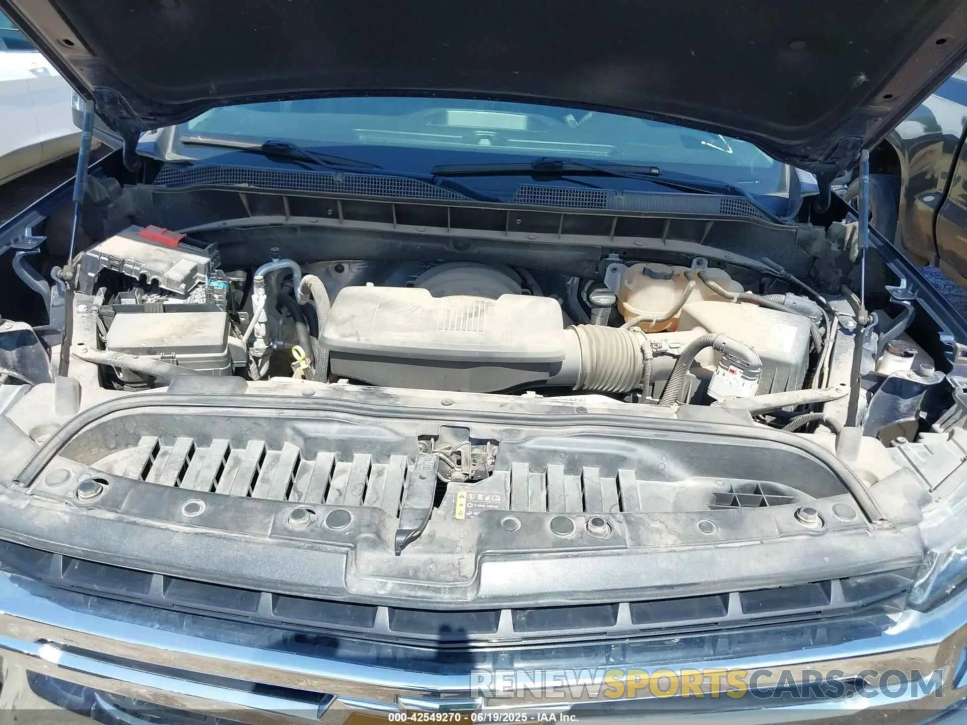 10 Photograph of a damaged car 1GCUYDED9MZ356493 CHEVROLET SILVERADO 1500 2021