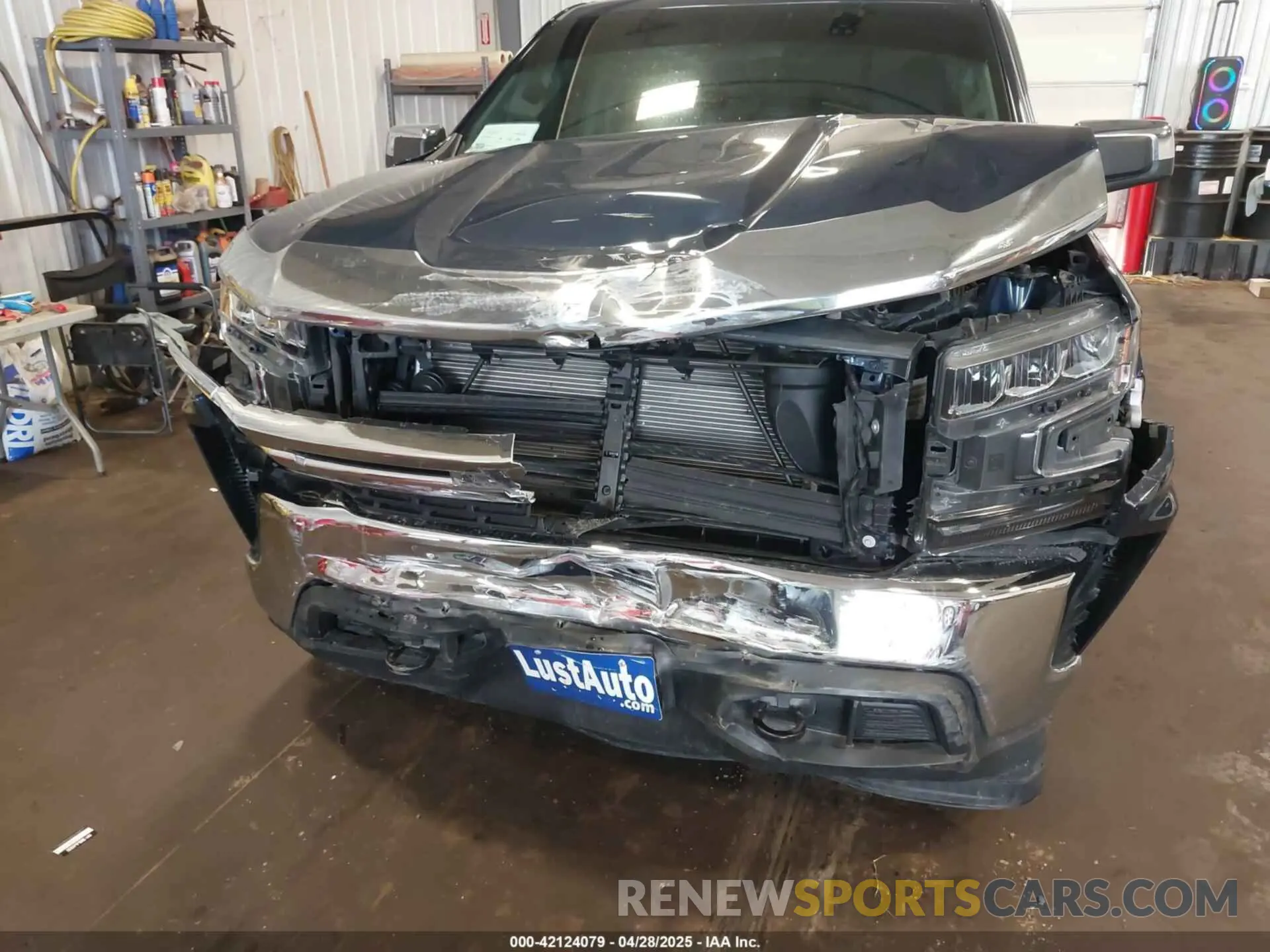 6 Фотография поврежденного автомобиля 1GCUYDED9MZ362116 CHEVROLET SILVERADO 1500 2021