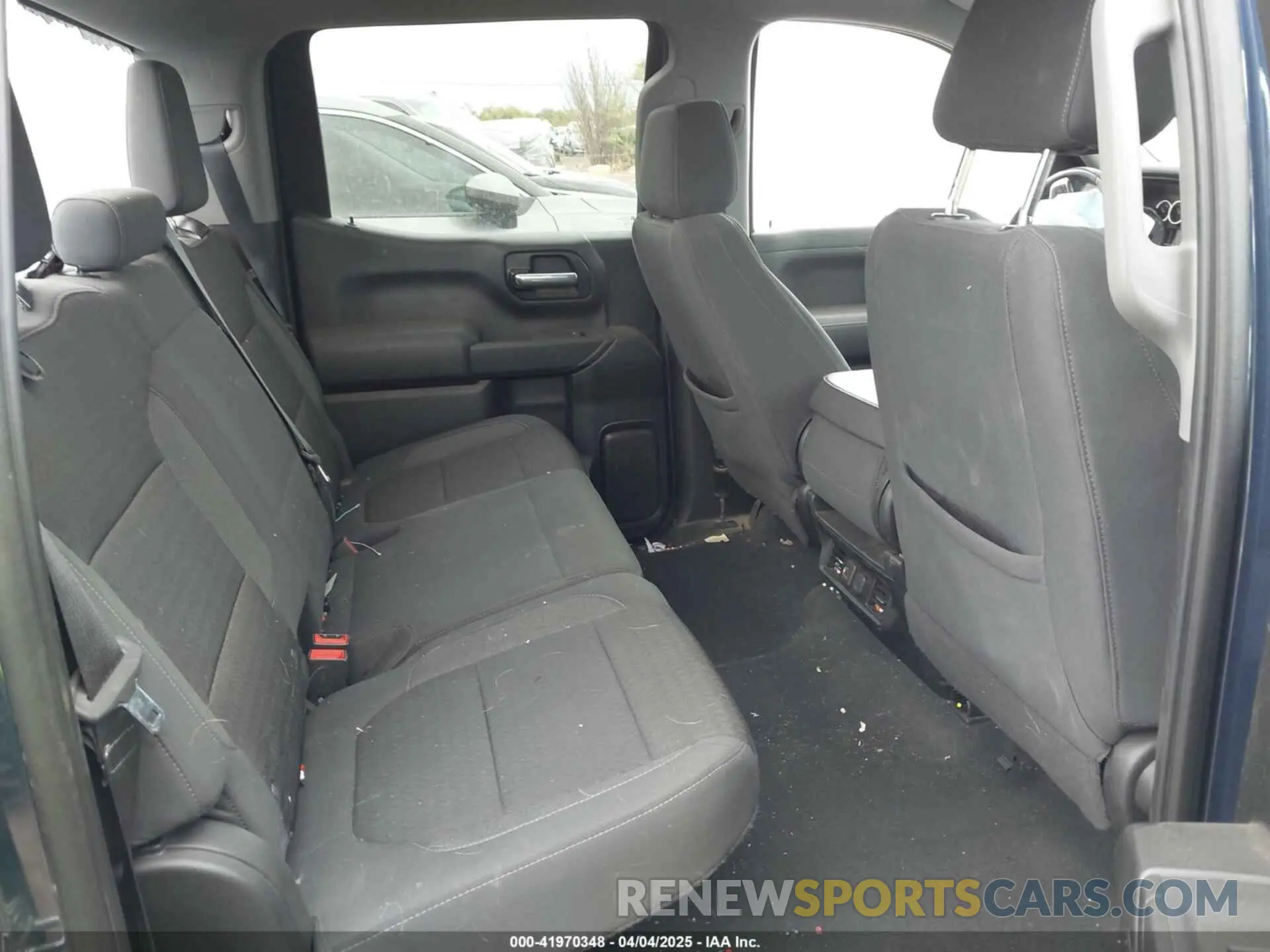 8 Photograph of a damaged car 1GCUYDET2MZ373160 CHEVROLET SILVERADO 1500 2021