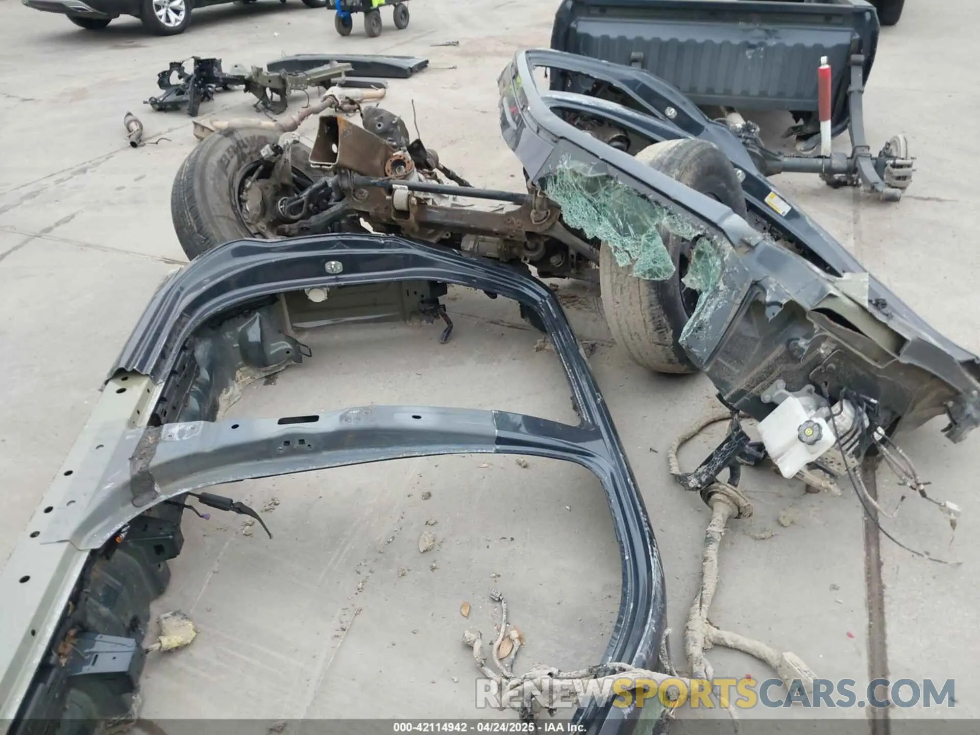 7 Фотография поврежденного автомобиля 1GCUYDET4MZ417076 CHEVROLET SILVERADO 1500 2021