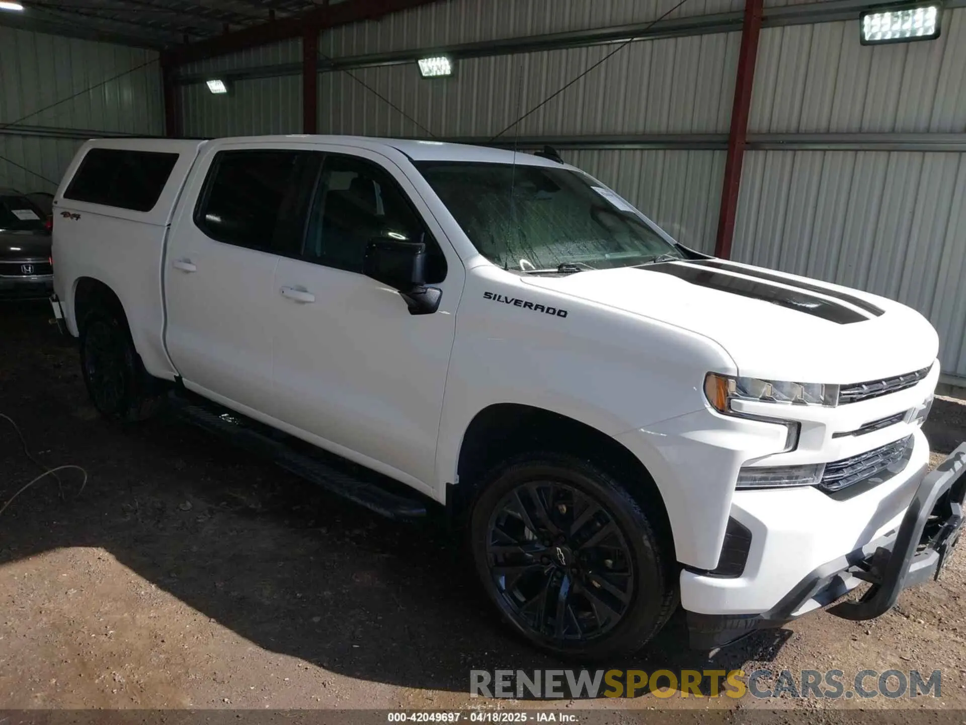 1 Photograph of a damaged car 1GCUYEED7MZ367000 CHEVROLET SILVERADO 1500 2021