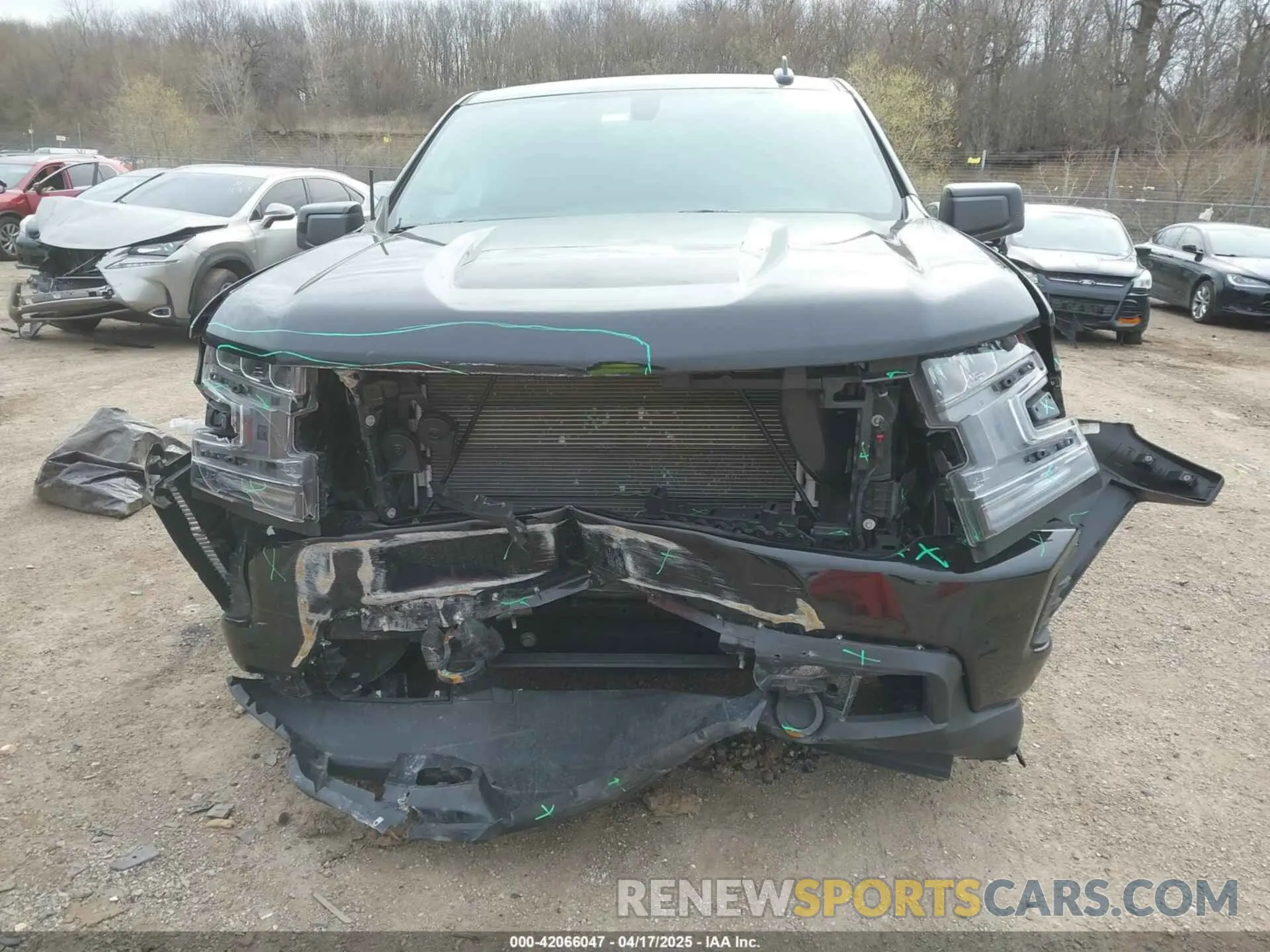 6 Photograph of a damaged car 1GCUYEED9MZ419064 CHEVROLET SILVERADO 1500 2021