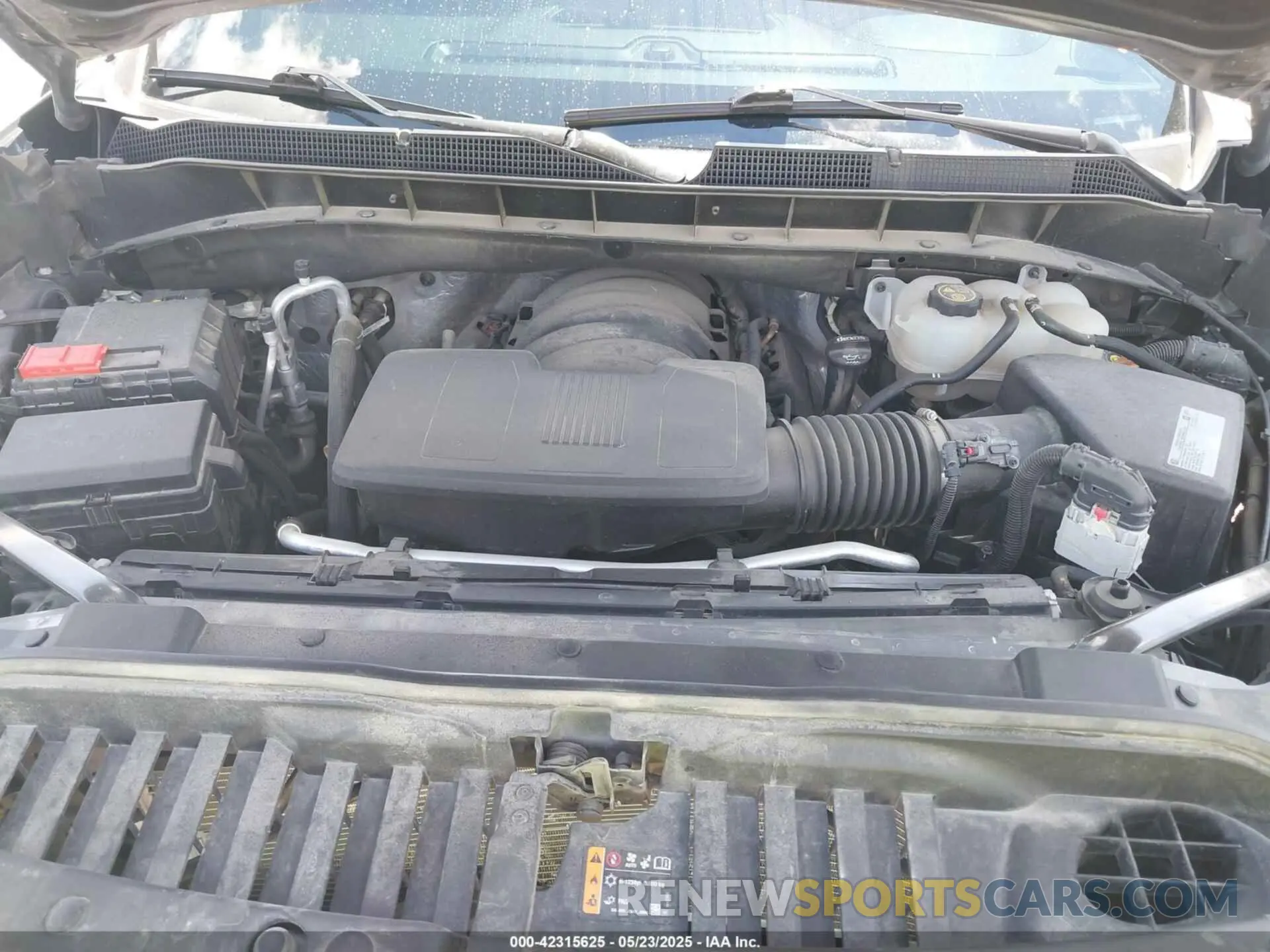 10 Фотография поврежденного автомобиля 1GCUYEEDXMZ127679 CHEVROLET SILVERADO 1500 2021