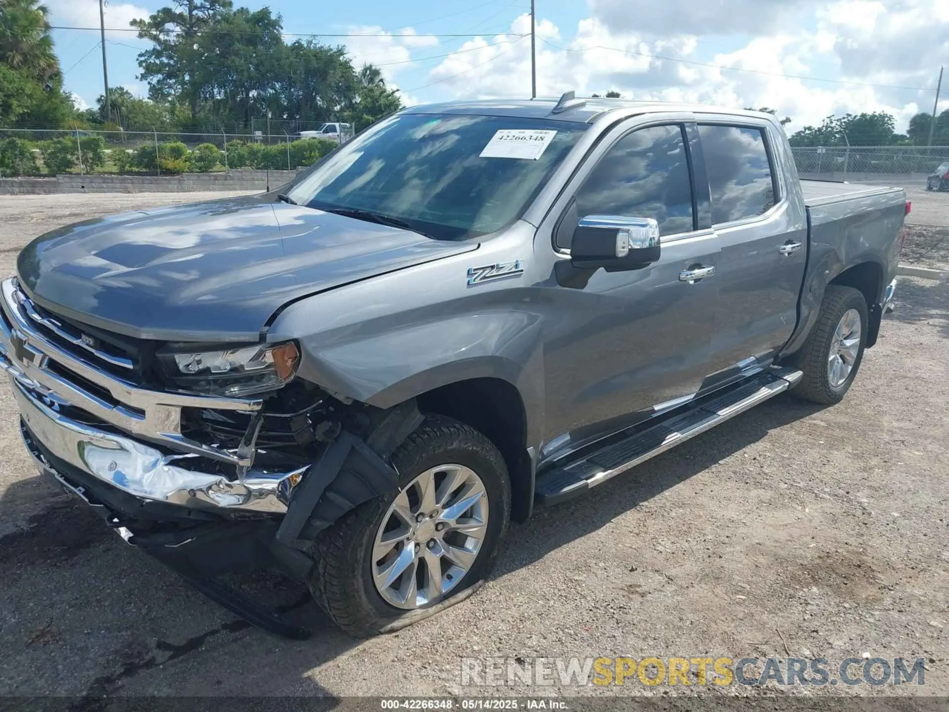 2 Photograph of a damaged car 1GCUYGED1MZ200112 CHEVROLET SILVERADO 1500 2021