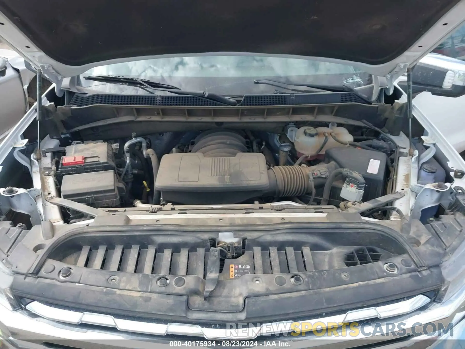 10 Photograph of a damaged car 1GCUYGED1MZ332125 CHEVROLET SILVERADO 1500 2021