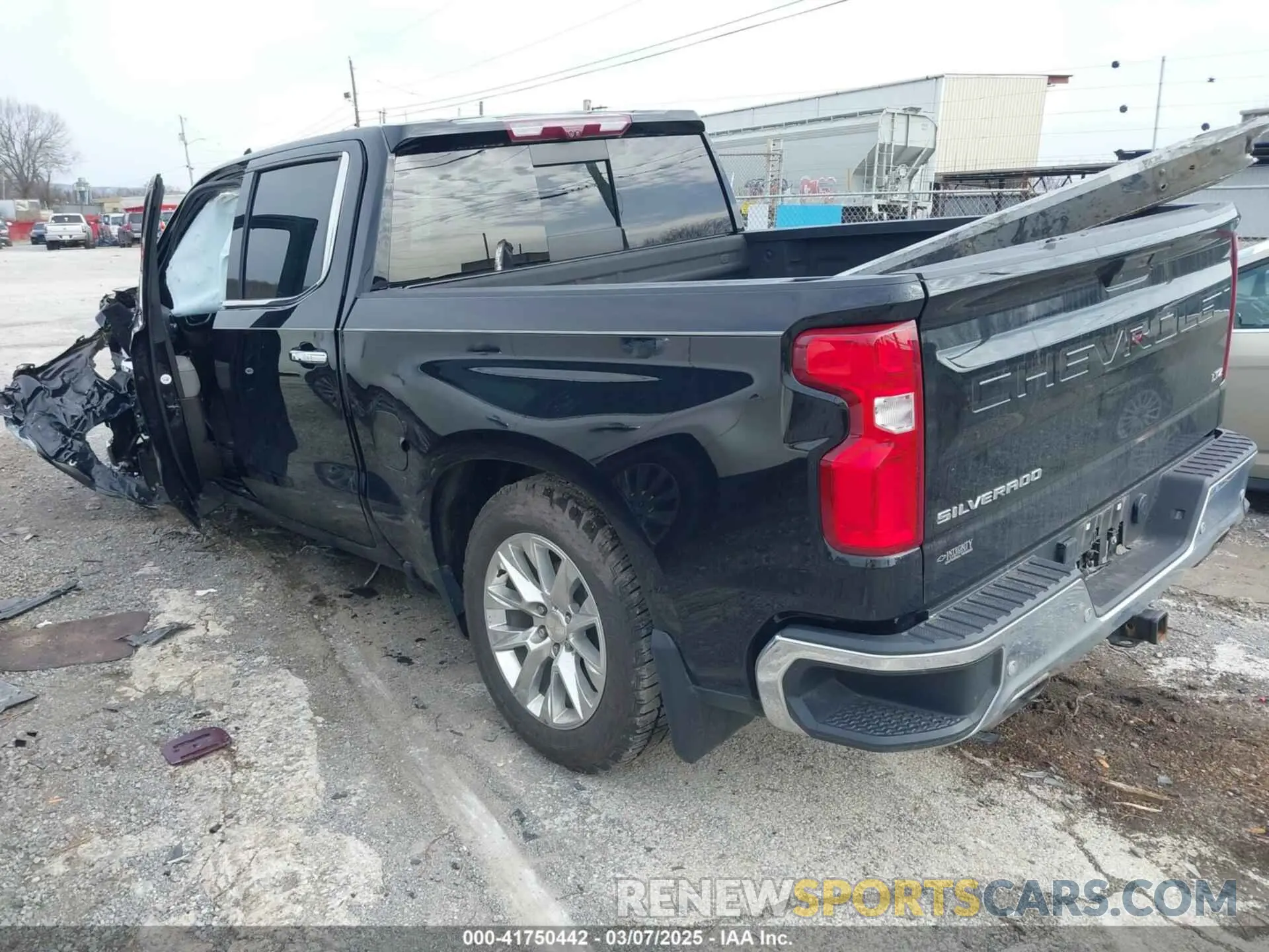3 Фотография поврежденного автомобиля 1GCUYGED9MZ299214 CHEVROLET SILVERADO 1500 2021
