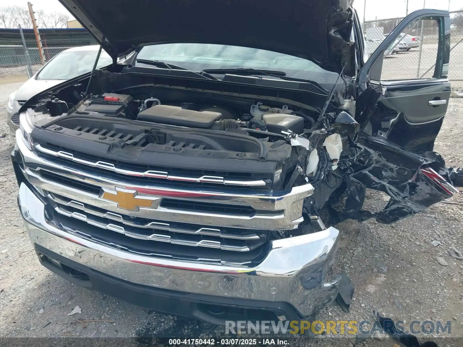 6 Фотография поврежденного автомобиля 1GCUYGED9MZ299214 CHEVROLET SILVERADO 1500 2021