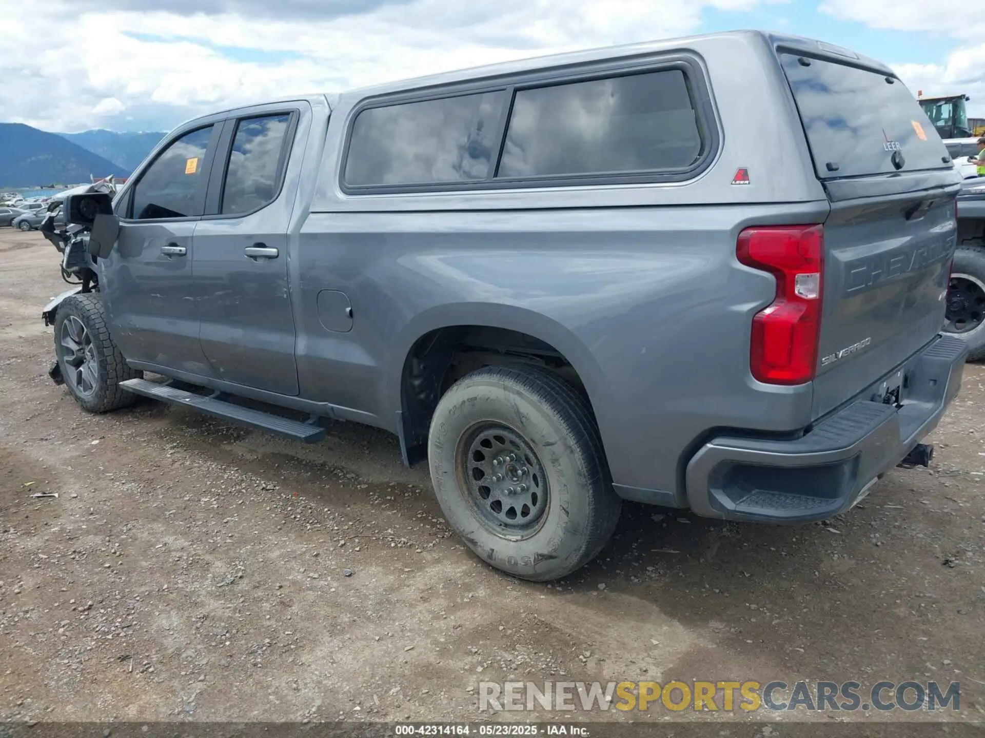3 Фотография поврежденного автомобиля 1GCVYEET5MZ174422 CHEVROLET SILVERADO 1500 2021