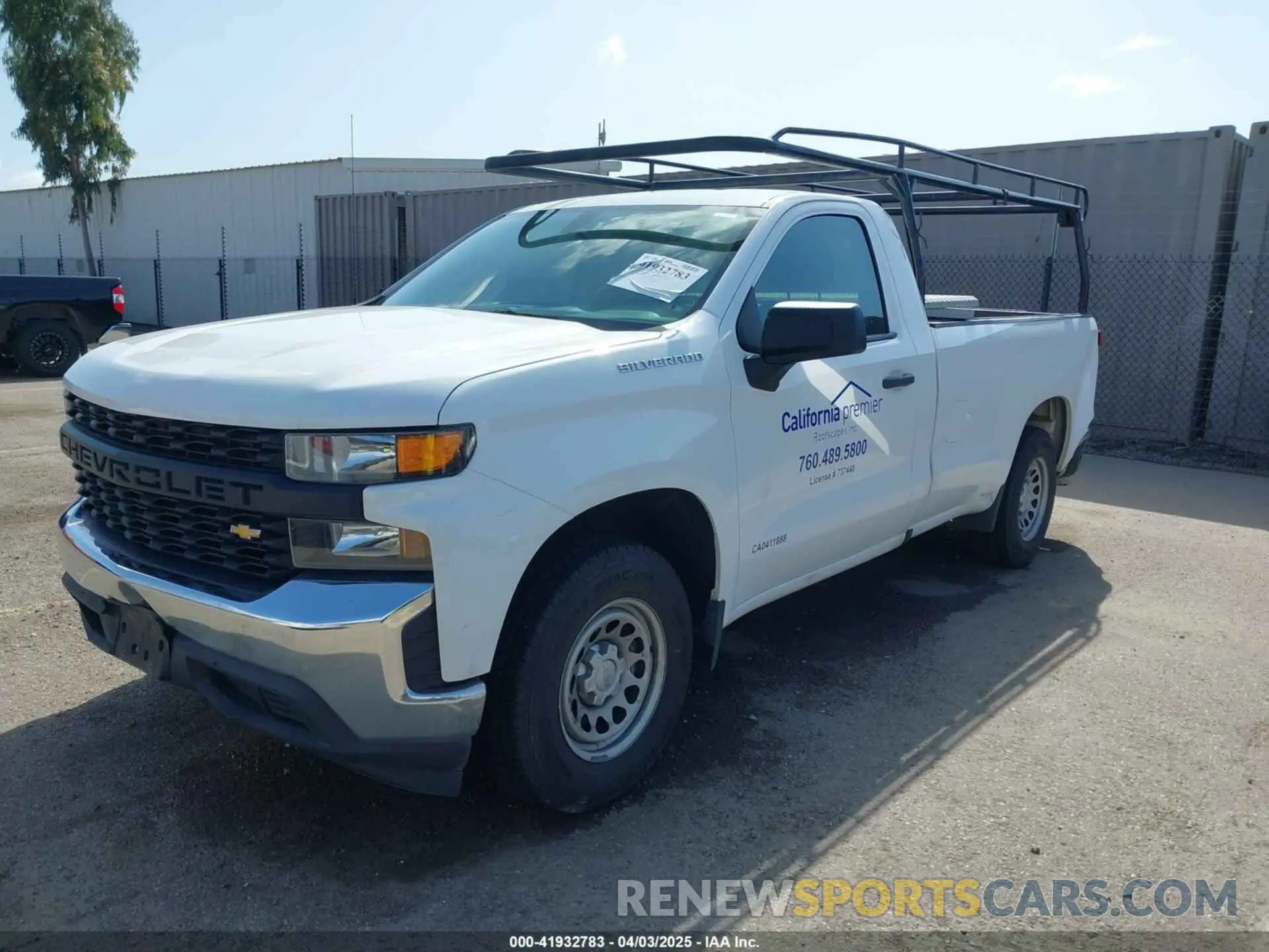 2 Фотография поврежденного автомобиля 3GCNWAEH5MG239795 CHEVROLET SILVERADO 1500 2021