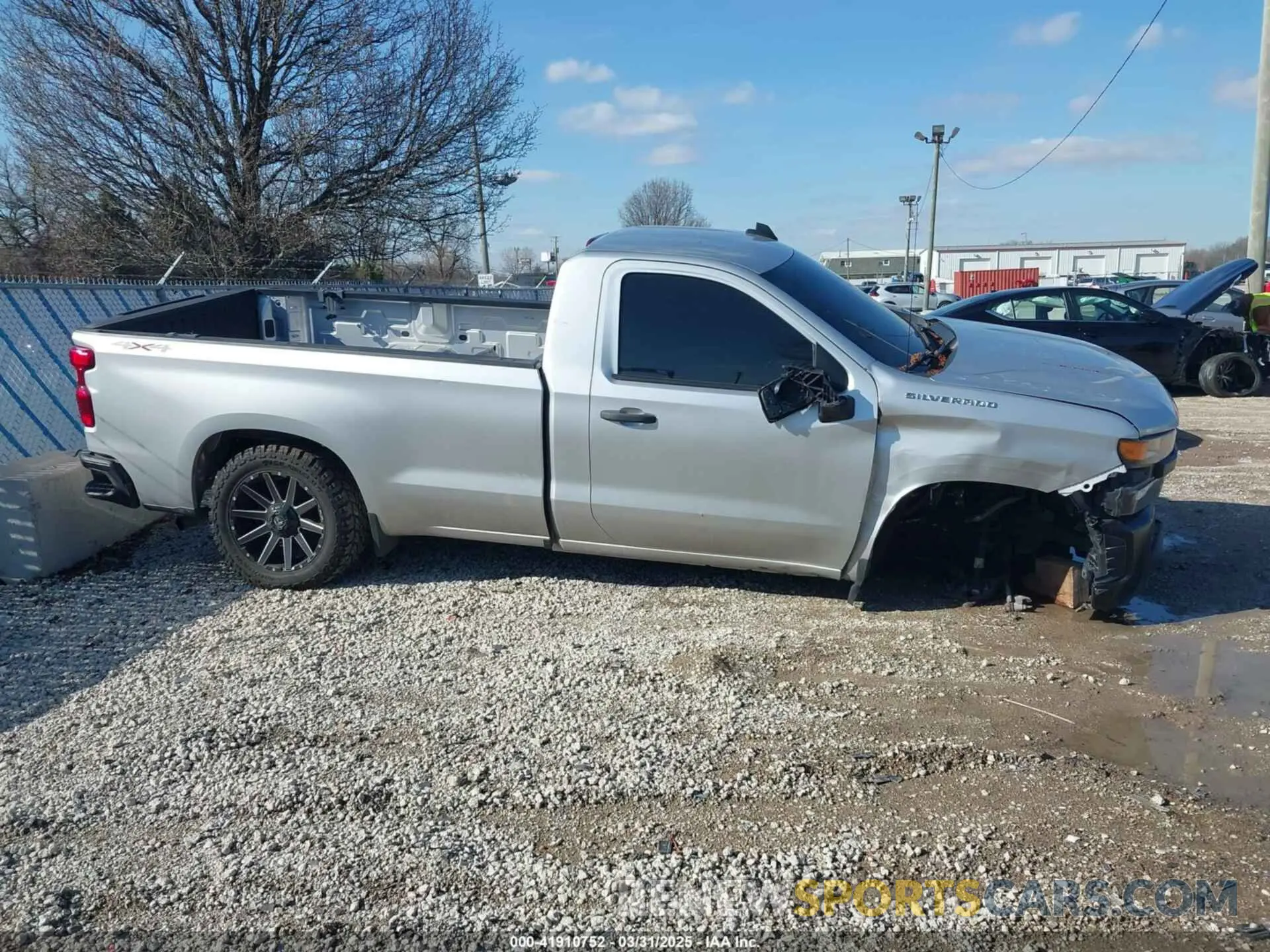 13 Photograph of a damaged car 3GCNYAEK2MG383018 CHEVROLET SILVERADO 1500 2021