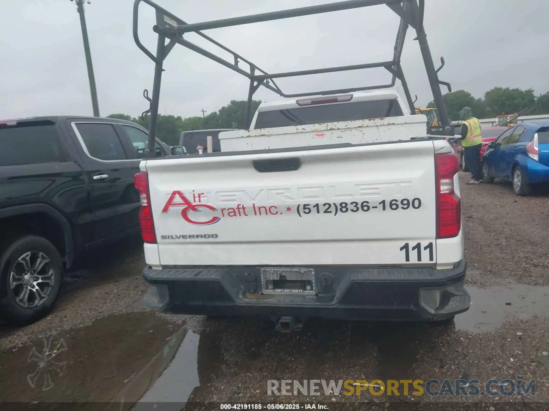 16 Photograph of a damaged car 3GCPWAEF7MG188534 CHEVROLET SILVERADO 1500 2021