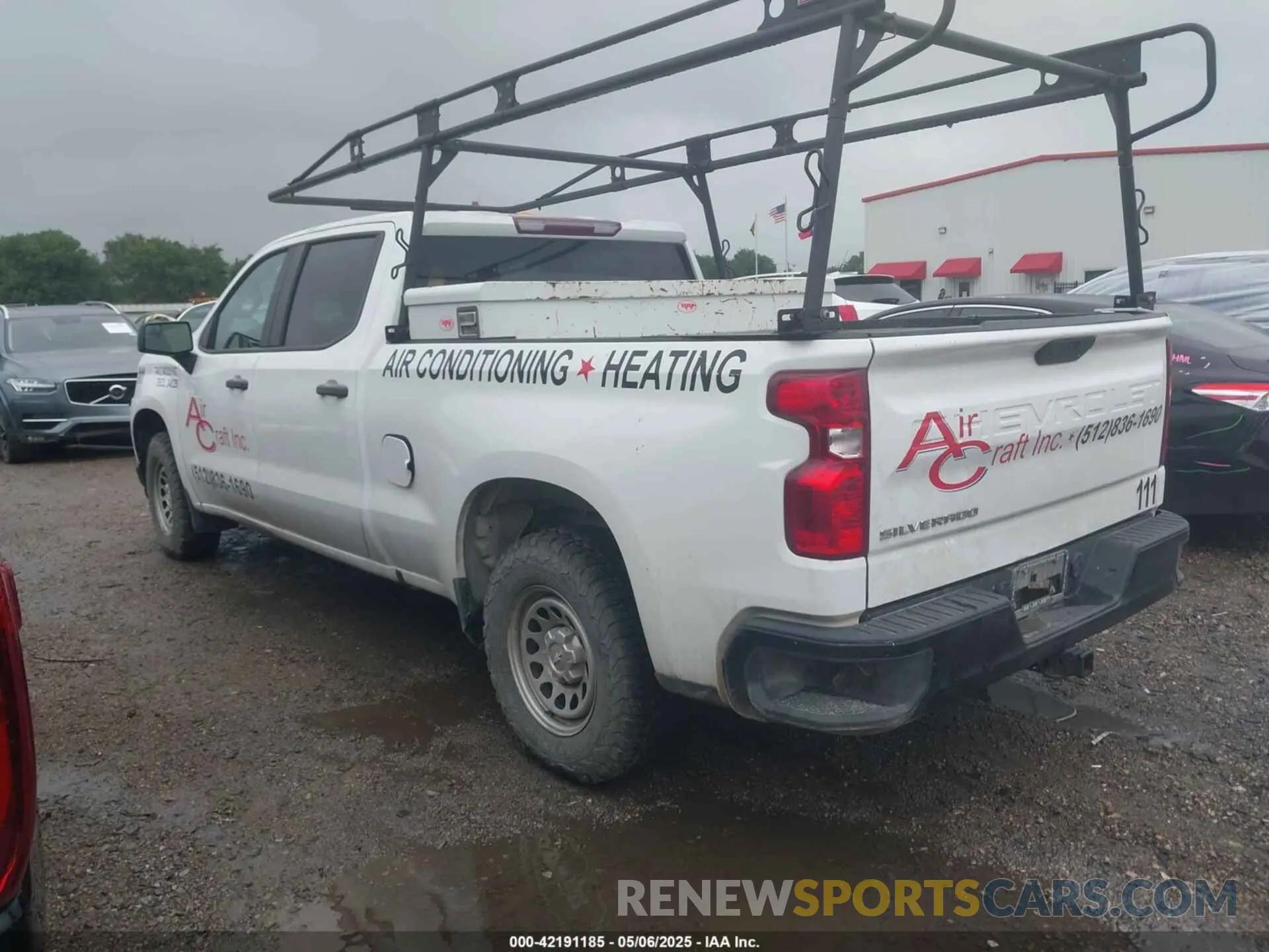 3 Photograph of a damaged car 3GCPWAEF7MG188534 CHEVROLET SILVERADO 1500 2021