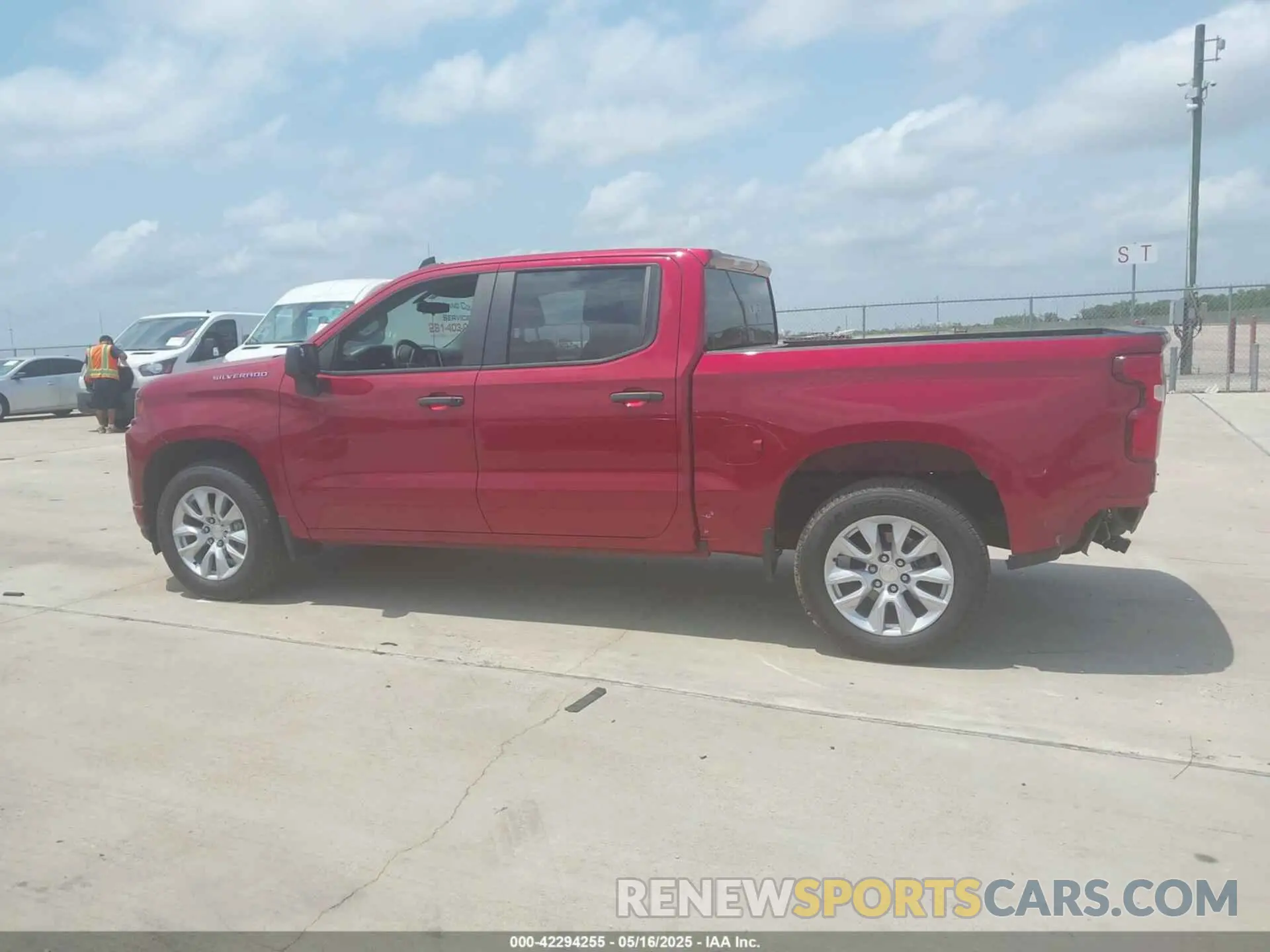 14 Photograph of a damaged car 3GCPWBEH1MG160722 CHEVROLET SILVERADO 1500 2021