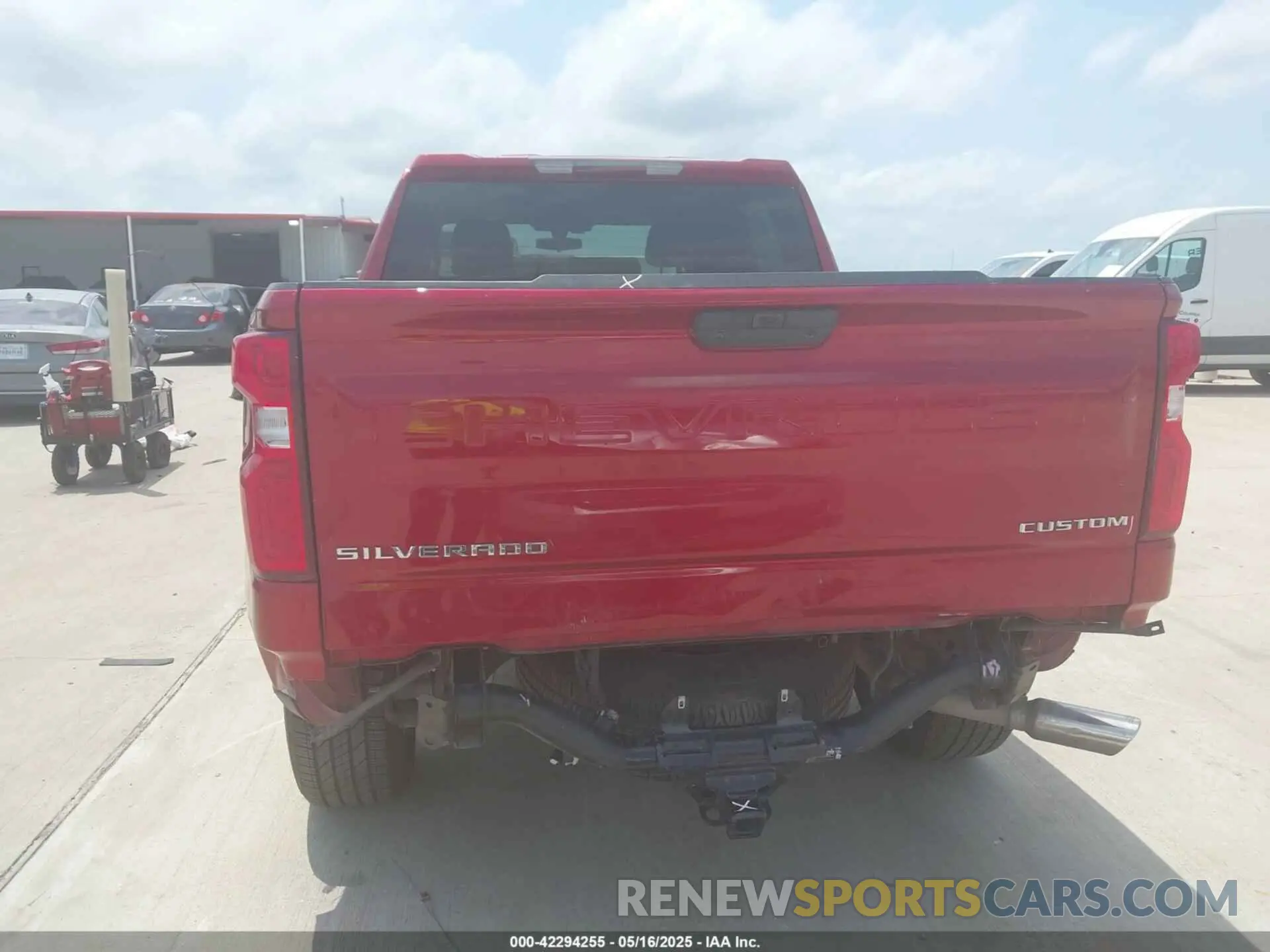 16 Photograph of a damaged car 3GCPWBEH1MG160722 CHEVROLET SILVERADO 1500 2021