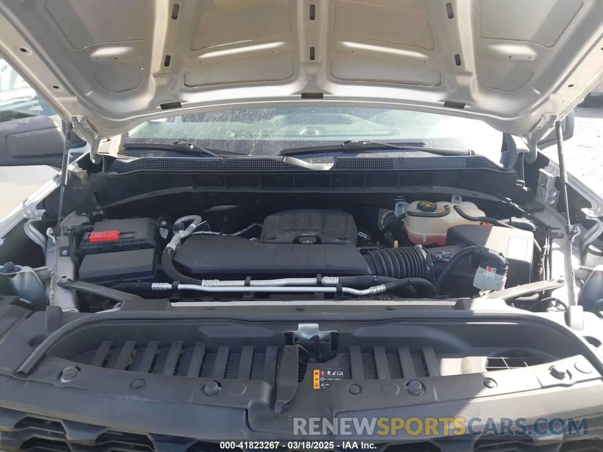 10 Photograph of a damaged car 3GCPWBEK2MG236413 CHEVROLET SILVERADO 1500 2021