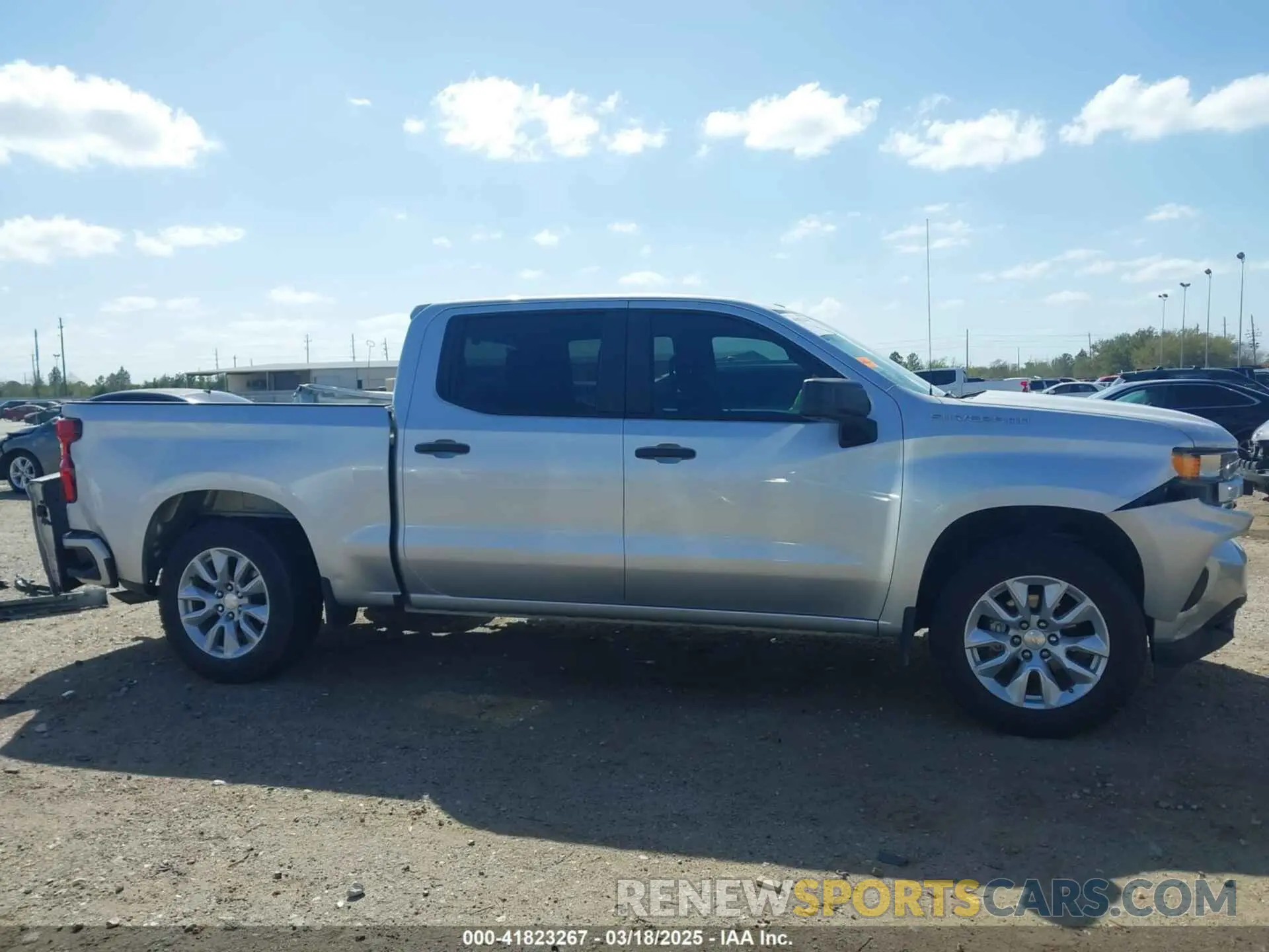 14 Photograph of a damaged car 3GCPWBEK2MG236413 CHEVROLET SILVERADO 1500 2021