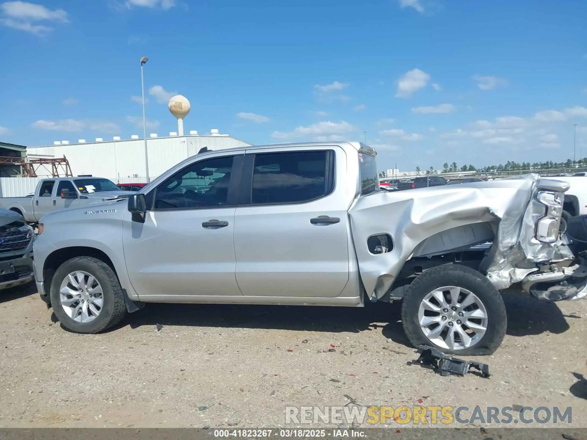 15 Photograph of a damaged car 3GCPWBEK2MG236413 CHEVROLET SILVERADO 1500 2021