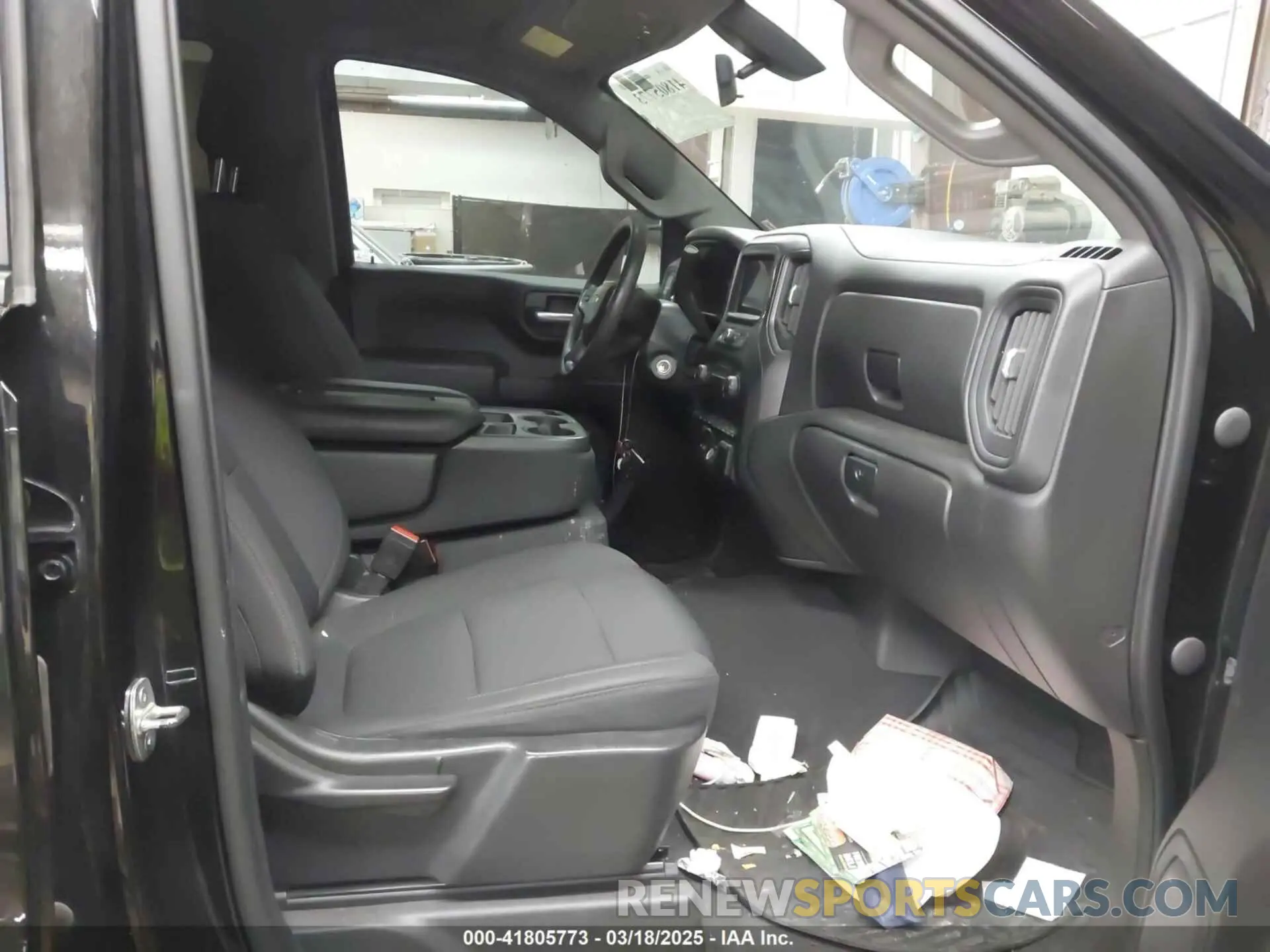 5 Photograph of a damaged car 3GCPWBEK2MG280007 CHEVROLET SILVERADO 1500 2021