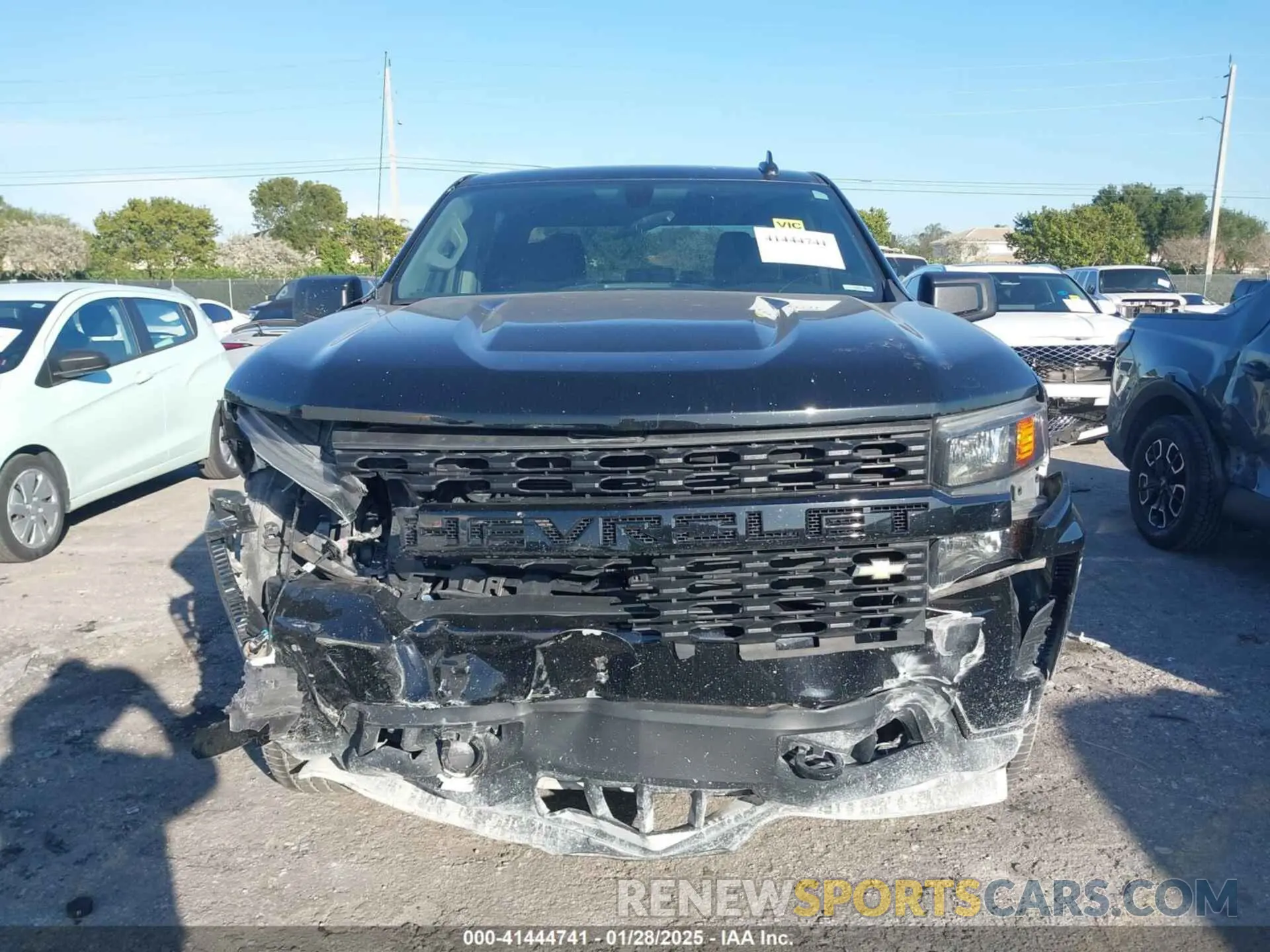 11 Фотография поврежденного автомобиля 3GCPWBEK2MG422582 CHEVROLET SILVERADO 1500 2021