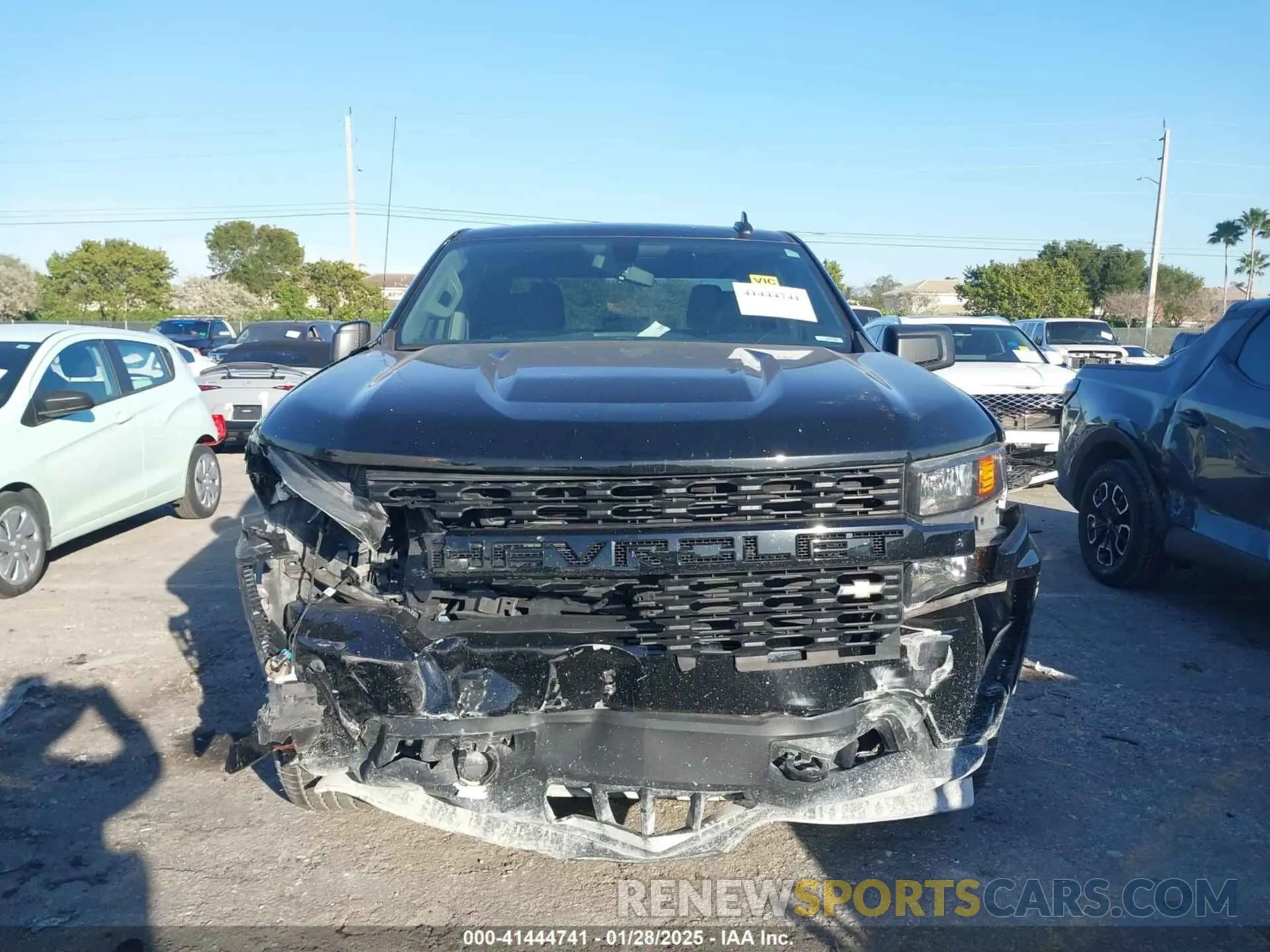 6 Фотография поврежденного автомобиля 3GCPWBEK2MG422582 CHEVROLET SILVERADO 1500 2021