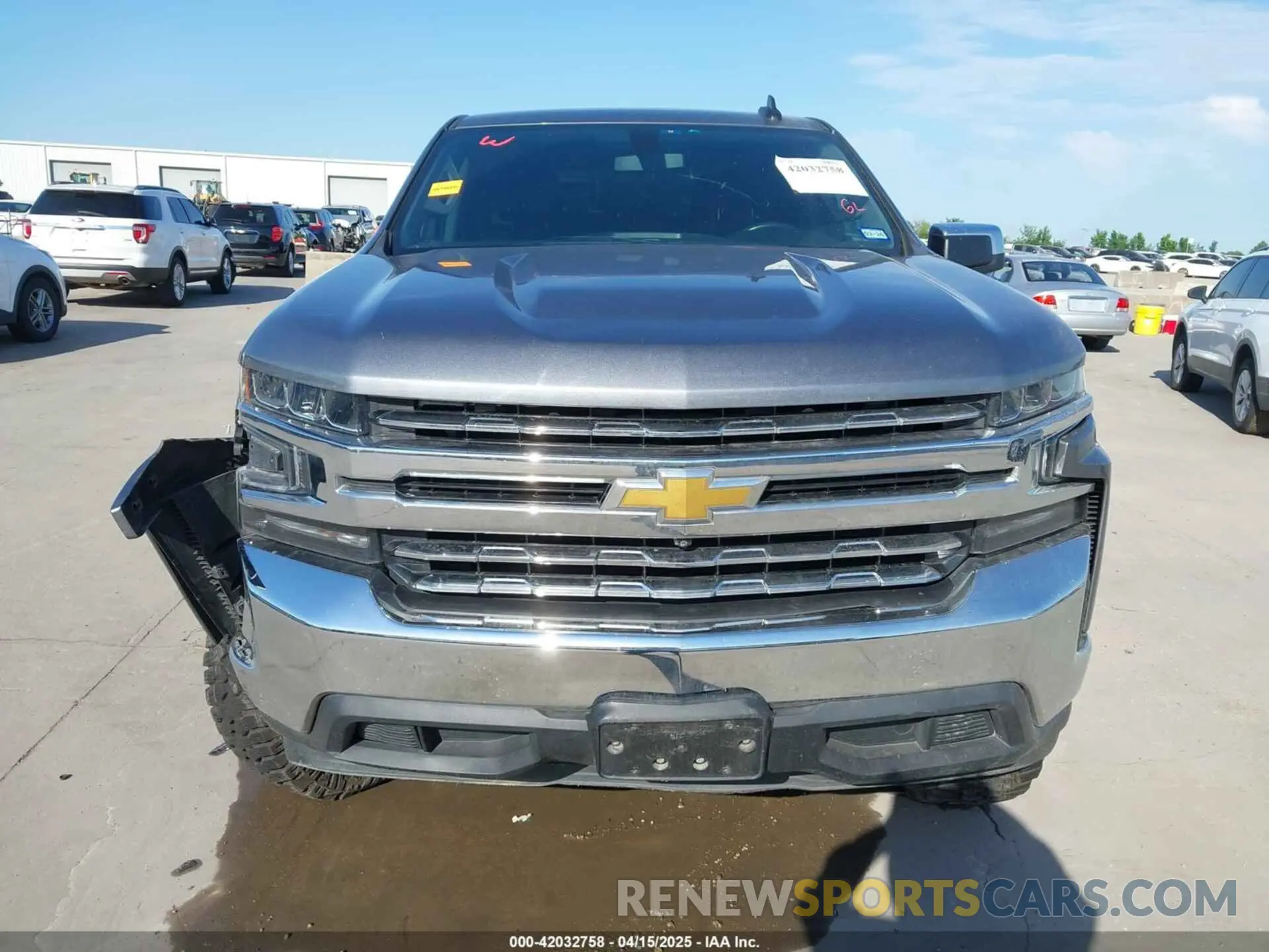 12 Фотография поврежденного автомобиля 3GCPWCED0MG426296 CHEVROLET SILVERADO 1500 2021