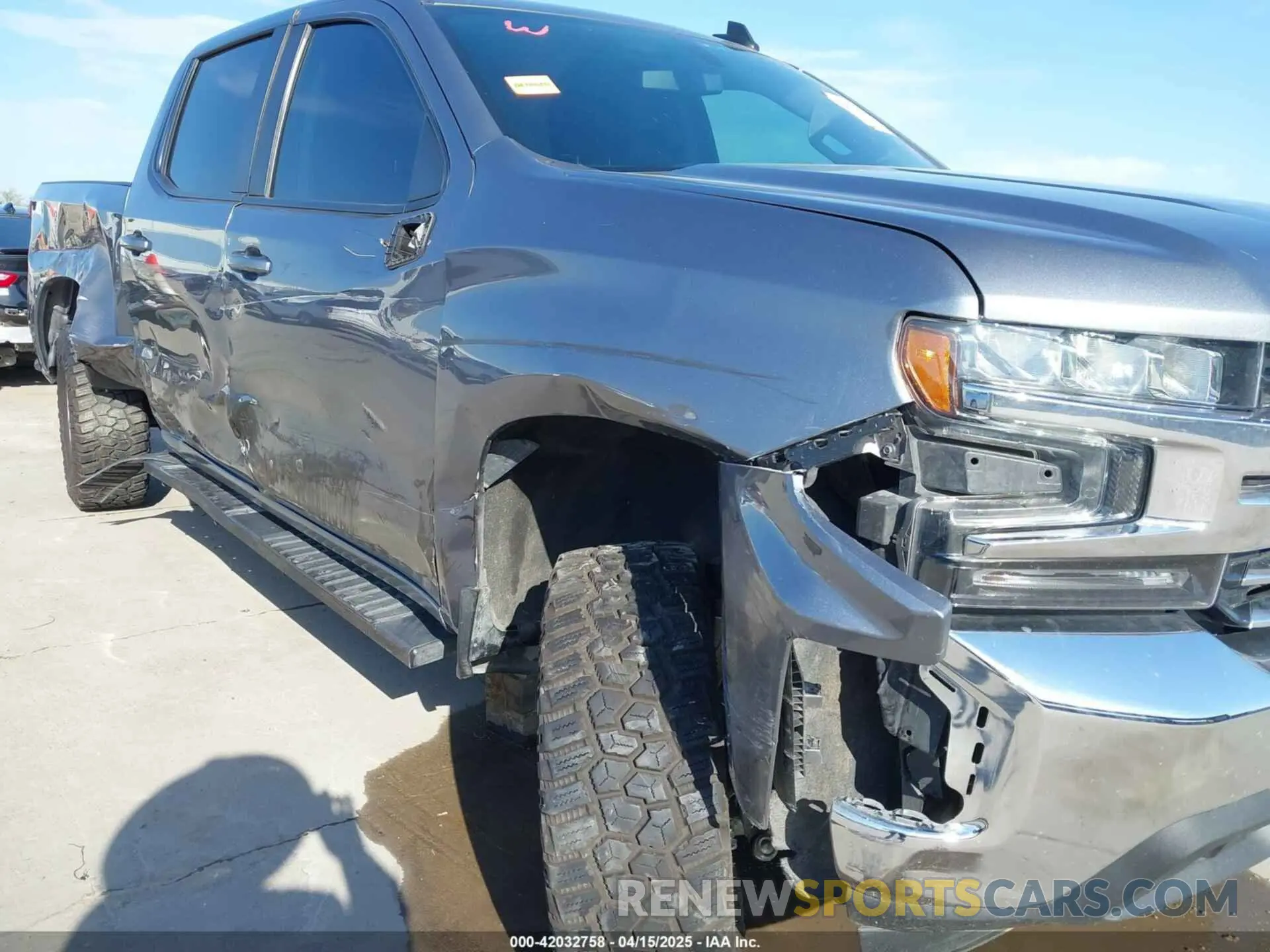 19 Фотография поврежденного автомобиля 3GCPWCED0MG426296 CHEVROLET SILVERADO 1500 2021