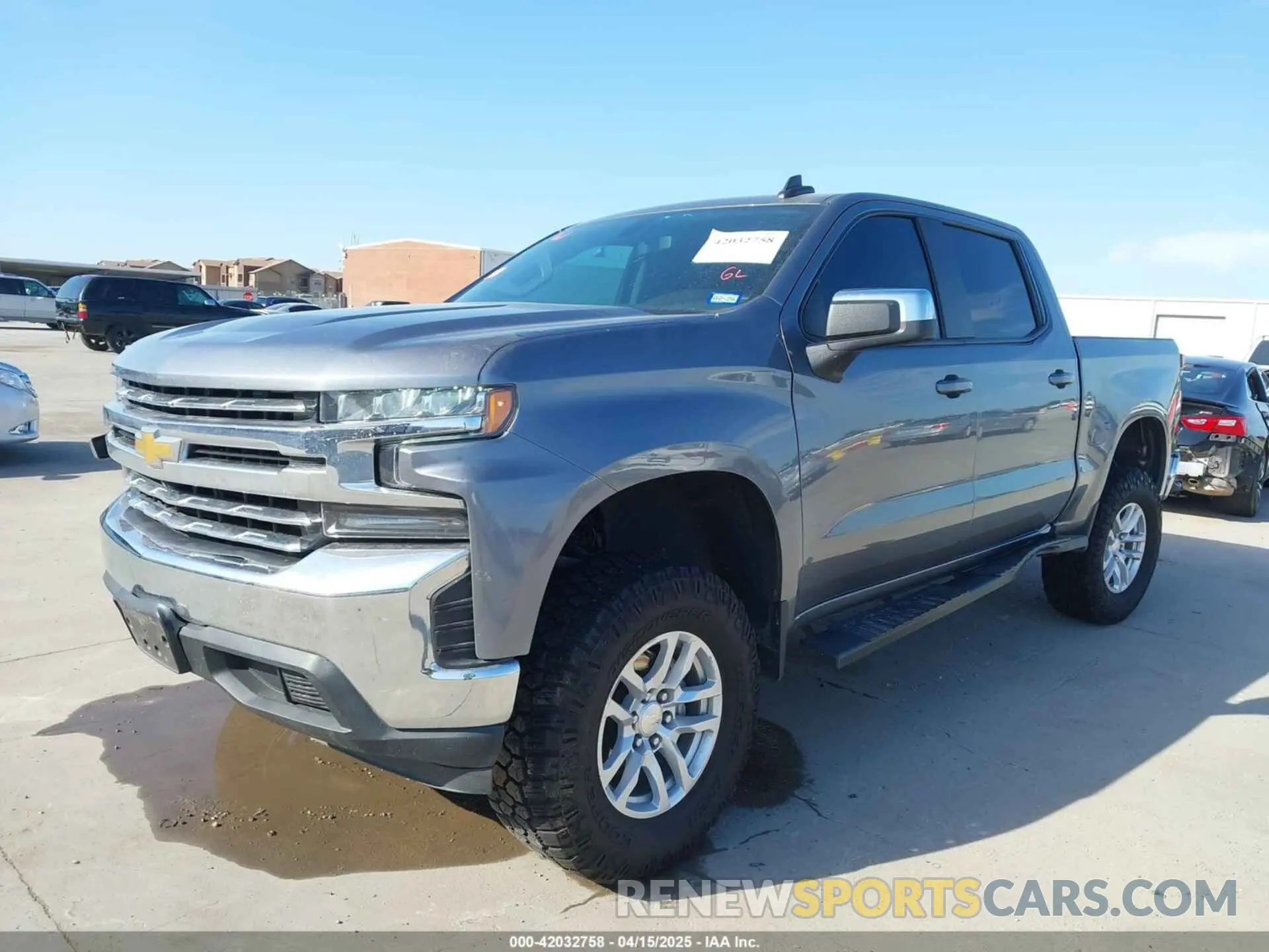 2 Фотография поврежденного автомобиля 3GCPWCED0MG426296 CHEVROLET SILVERADO 1500 2021
