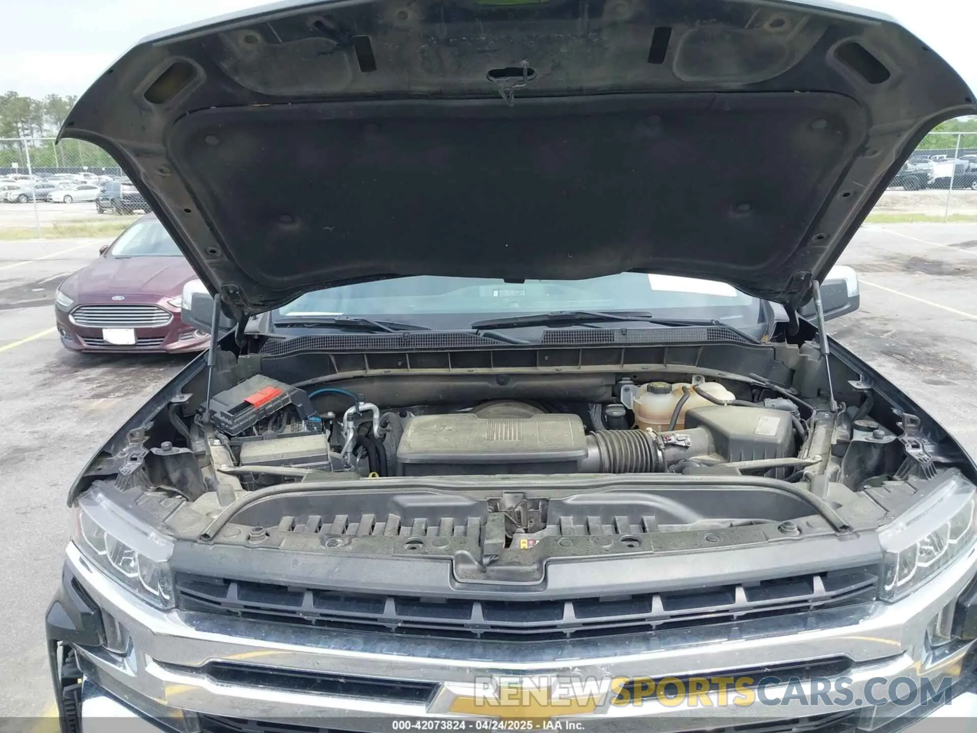10 Фотография поврежденного автомобиля 3GCPWCED3MG343252 CHEVROLET SILVERADO 1500 2021