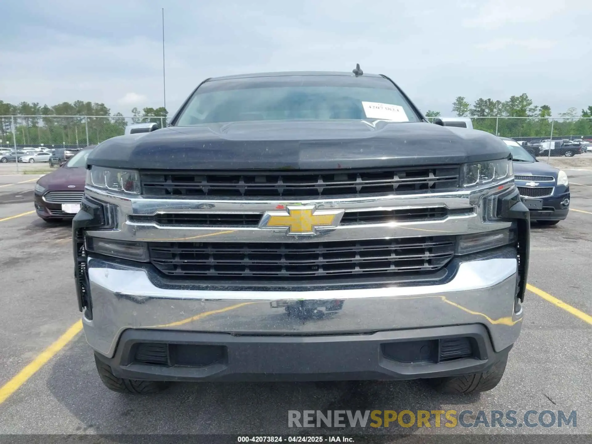 12 Фотография поврежденного автомобиля 3GCPWCED3MG343252 CHEVROLET SILVERADO 1500 2021