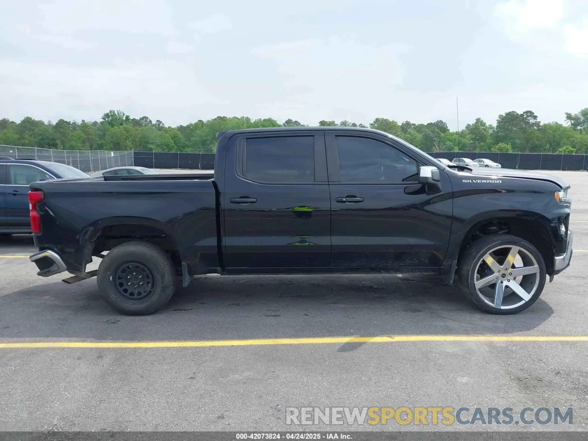 13 Фотография поврежденного автомобиля 3GCPWCED3MG343252 CHEVROLET SILVERADO 1500 2021