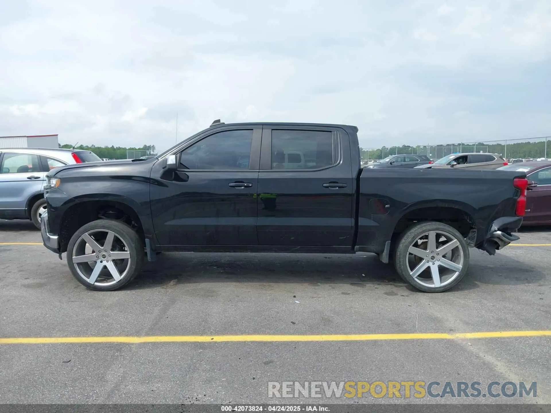 14 Фотография поврежденного автомобиля 3GCPWCED3MG343252 CHEVROLET SILVERADO 1500 2021