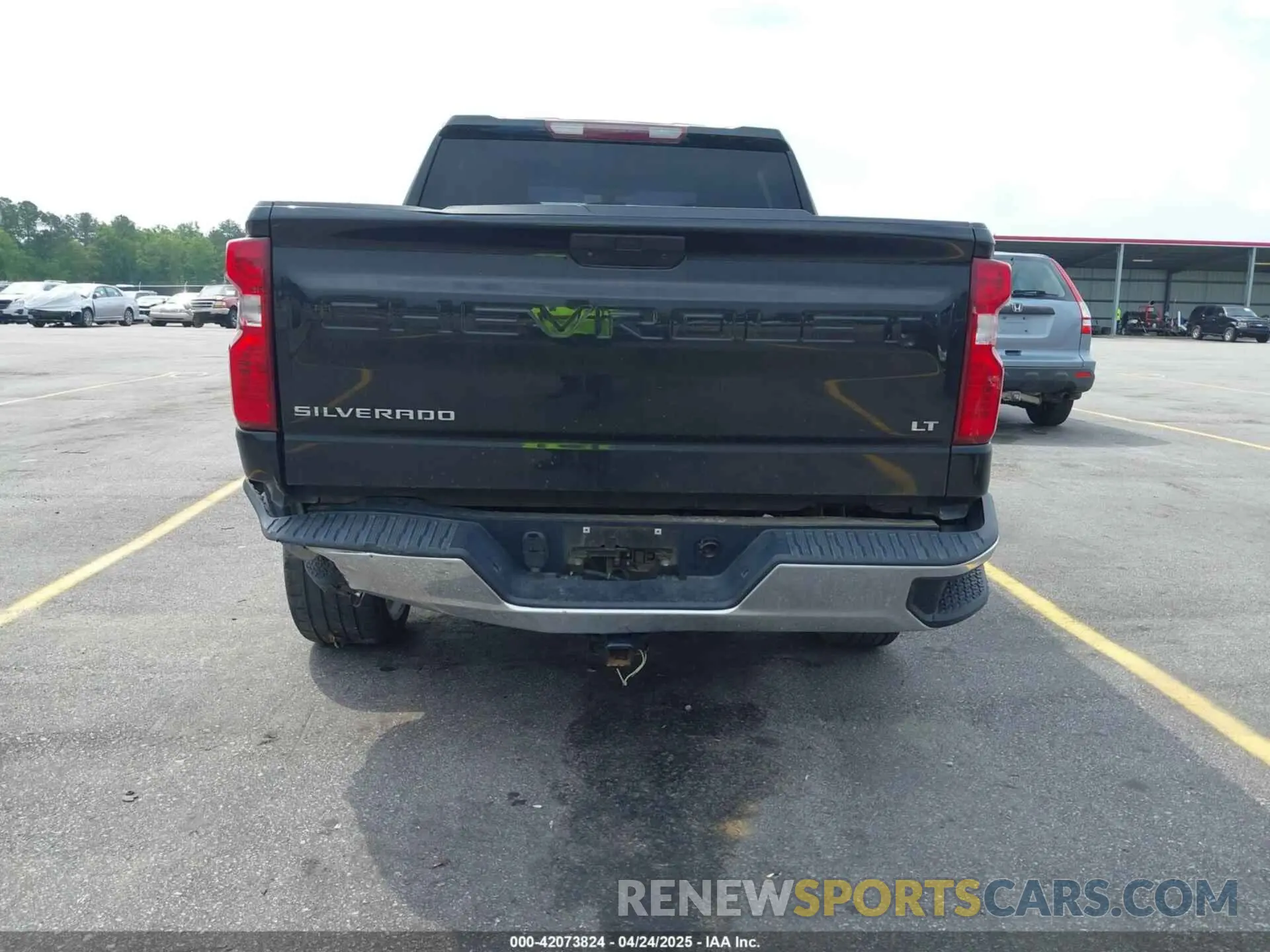 16 Фотография поврежденного автомобиля 3GCPWCED3MG343252 CHEVROLET SILVERADO 1500 2021