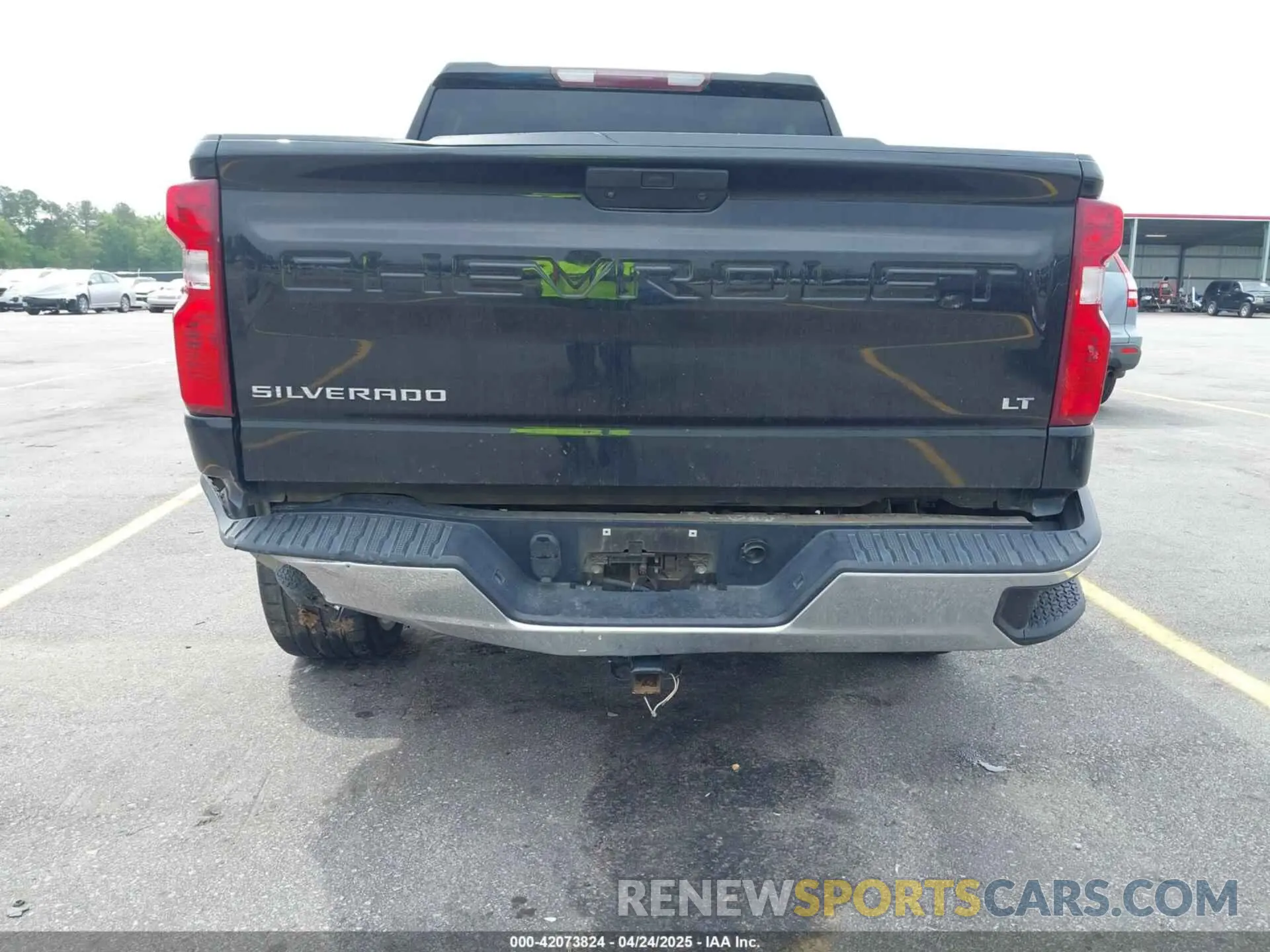 18 Фотография поврежденного автомобиля 3GCPWCED3MG343252 CHEVROLET SILVERADO 1500 2021