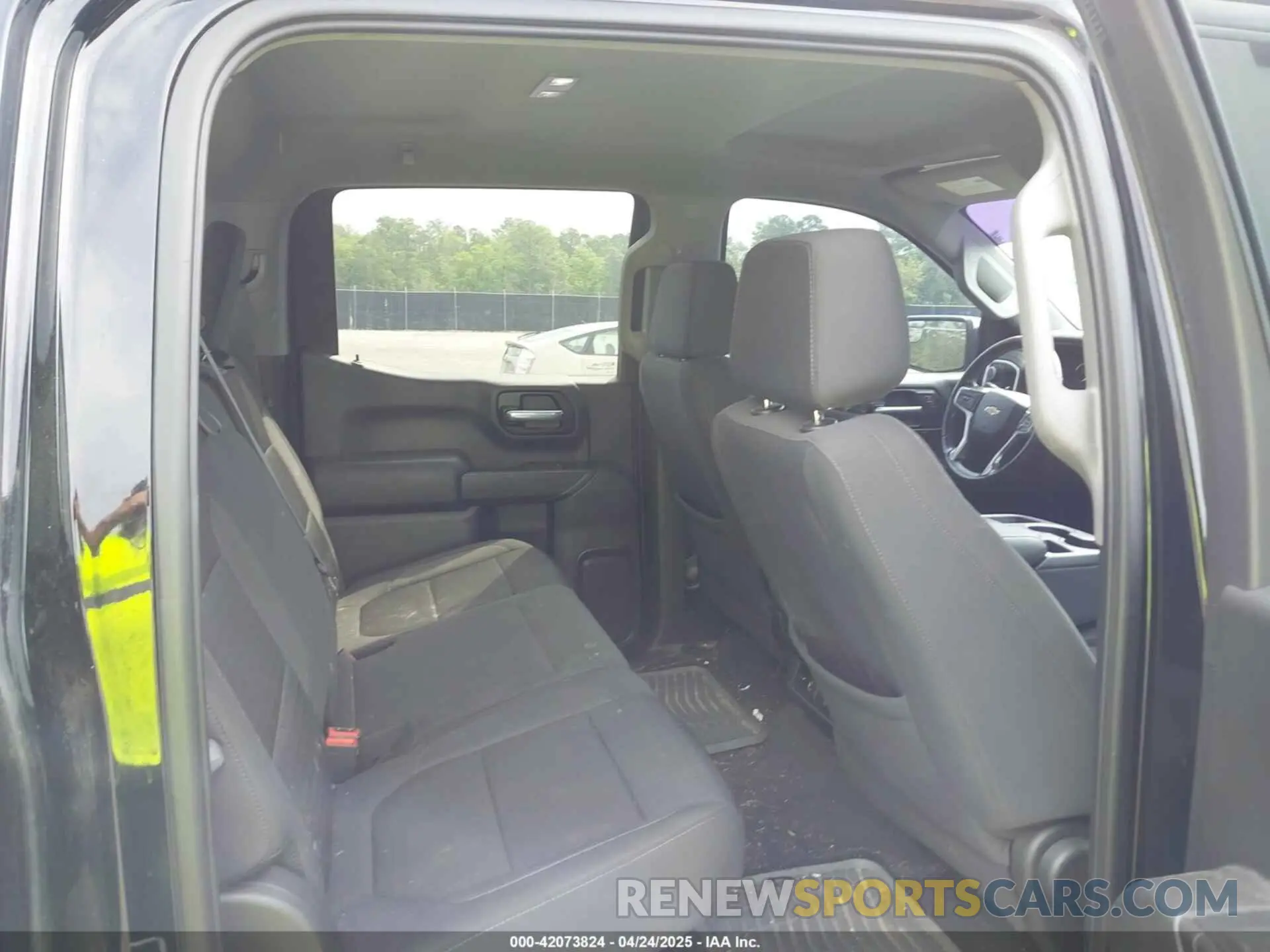 8 Фотография поврежденного автомобиля 3GCPWCED3MG343252 CHEVROLET SILVERADO 1500 2021