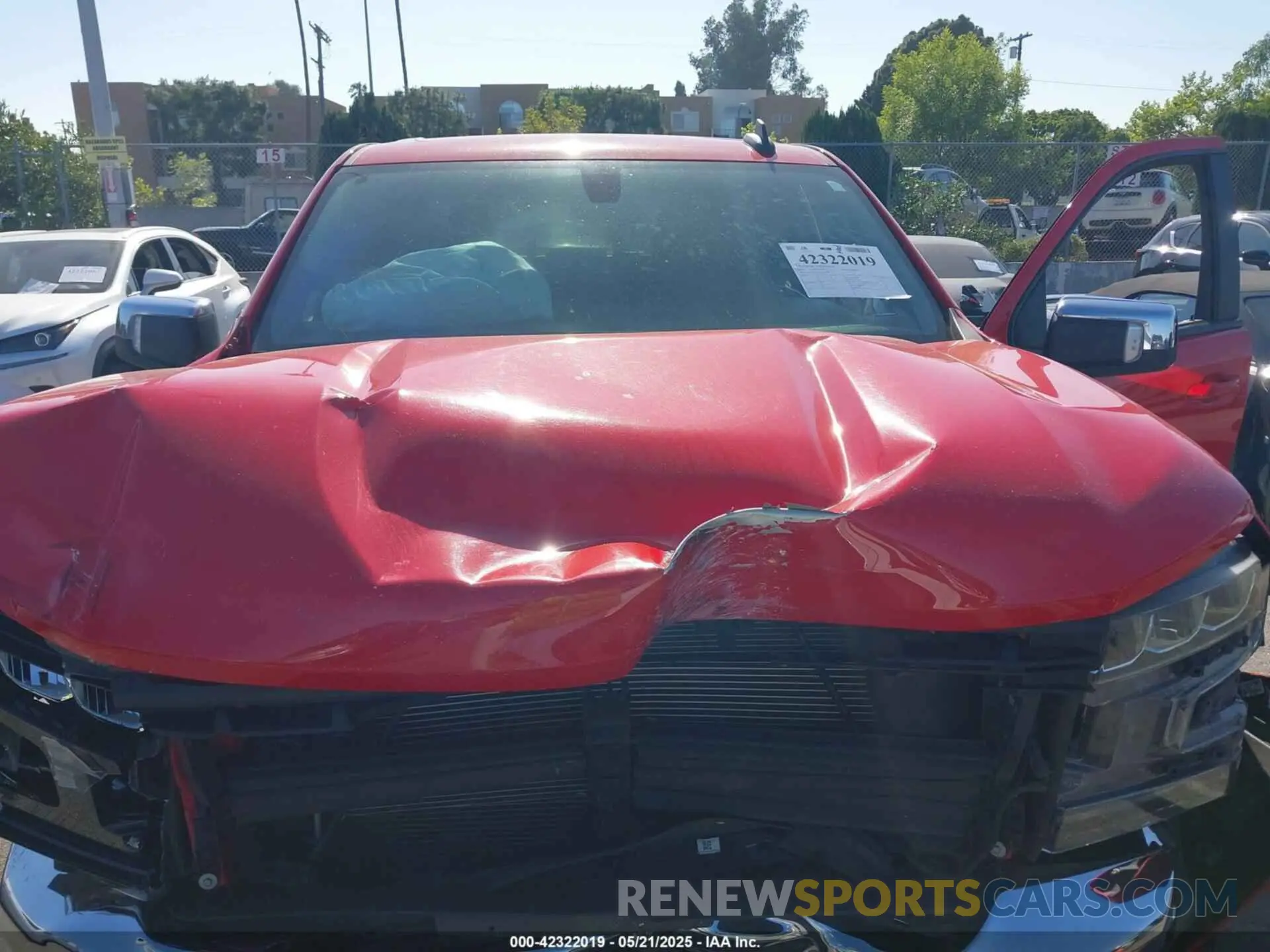 10 Photograph of a damaged car 3GCPWCED5MG151508 CHEVROLET SILVERADO 1500 2021