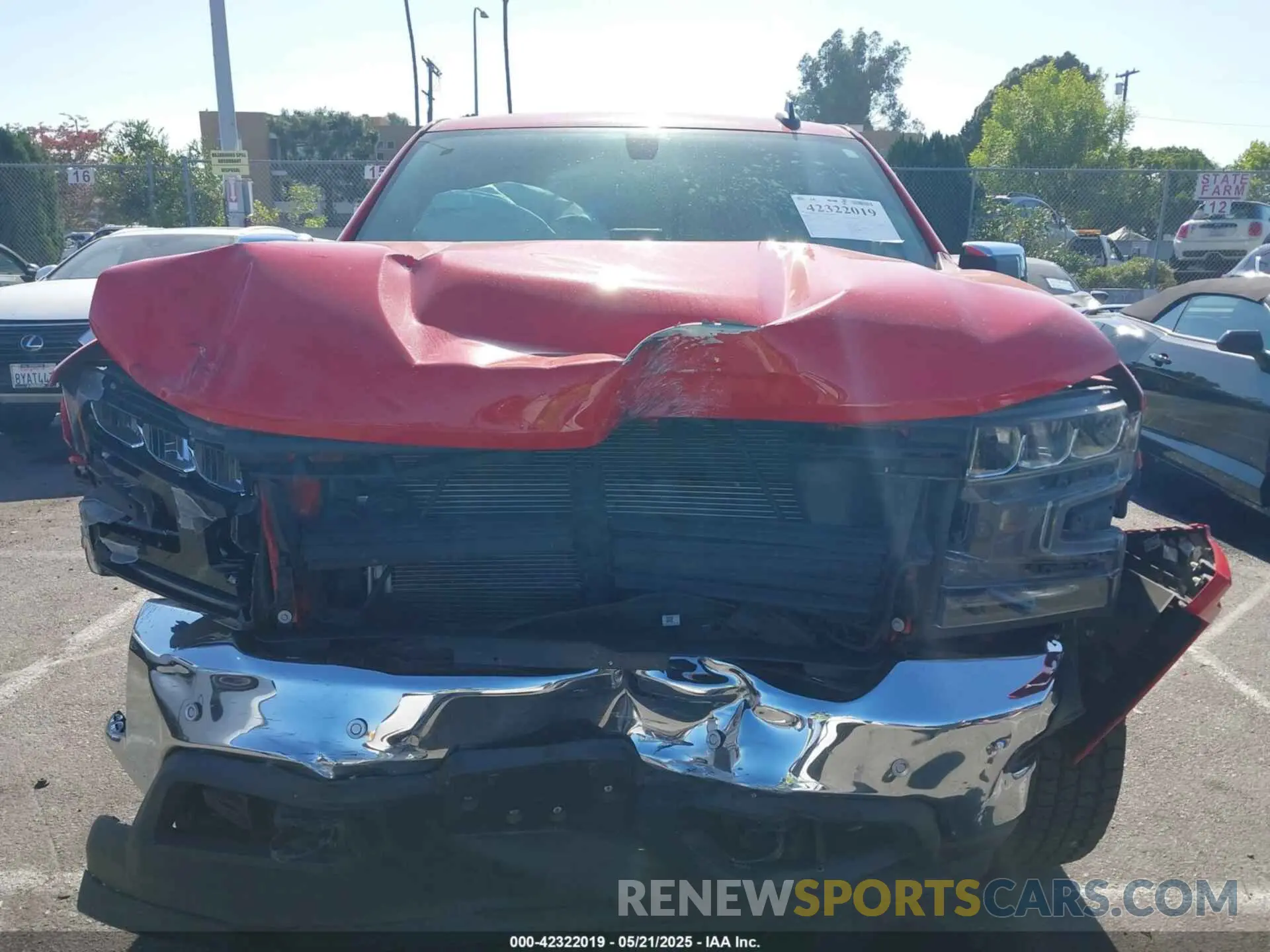 6 Photograph of a damaged car 3GCPWCED5MG151508 CHEVROLET SILVERADO 1500 2021