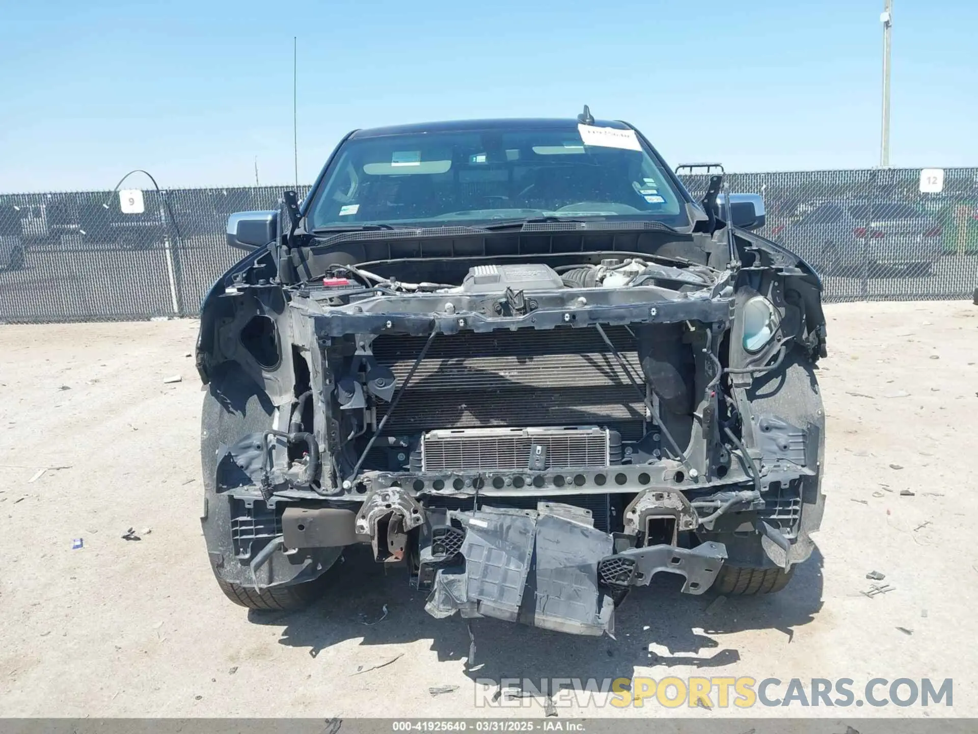 12 Photograph of a damaged car 3GCPWCET1MG102376 CHEVROLET SILVERADO 1500 2021