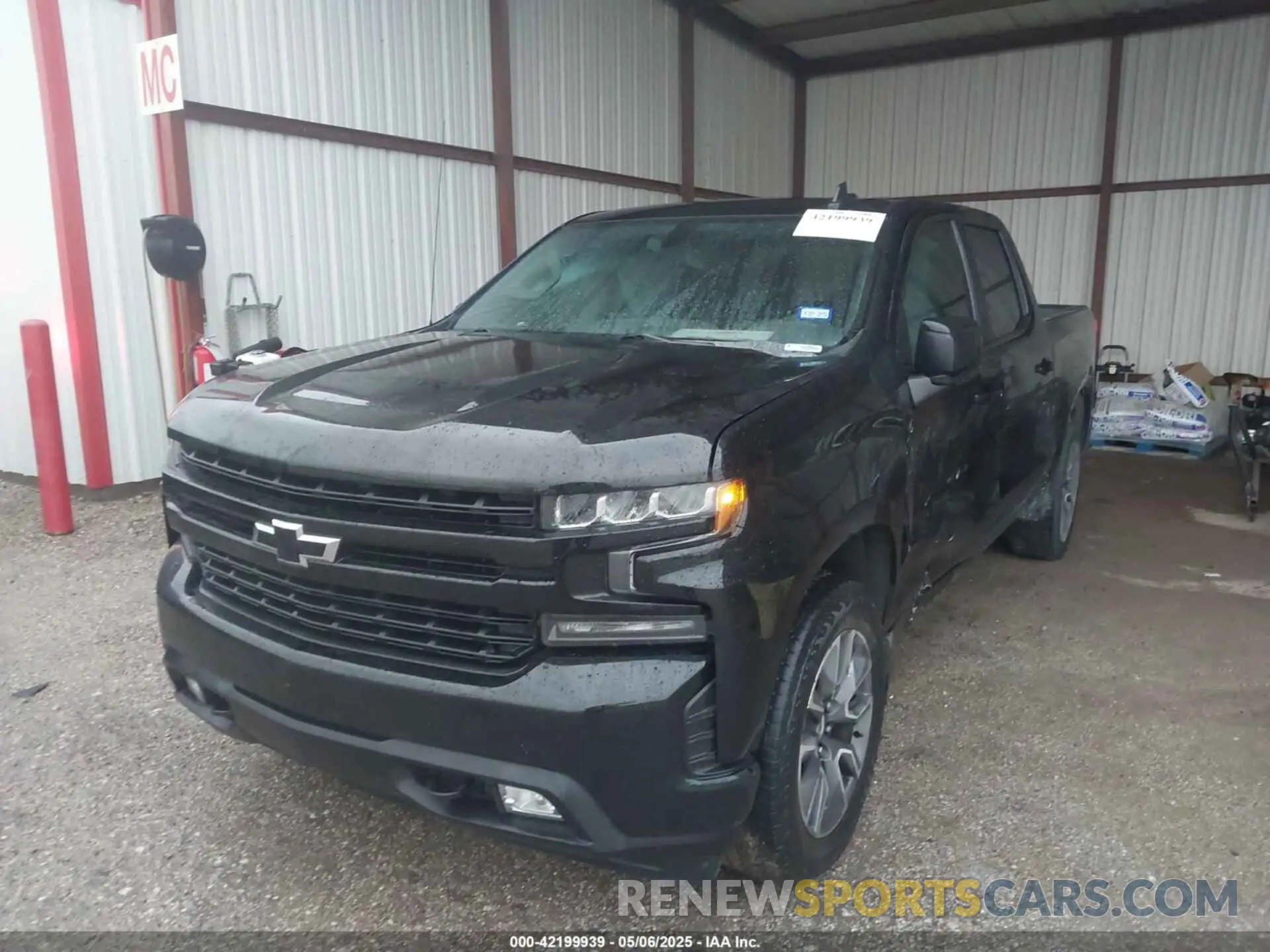 2 Photograph of a damaged car 3GCPWDED0MG131690 CHEVROLET SILVERADO 1500 2021