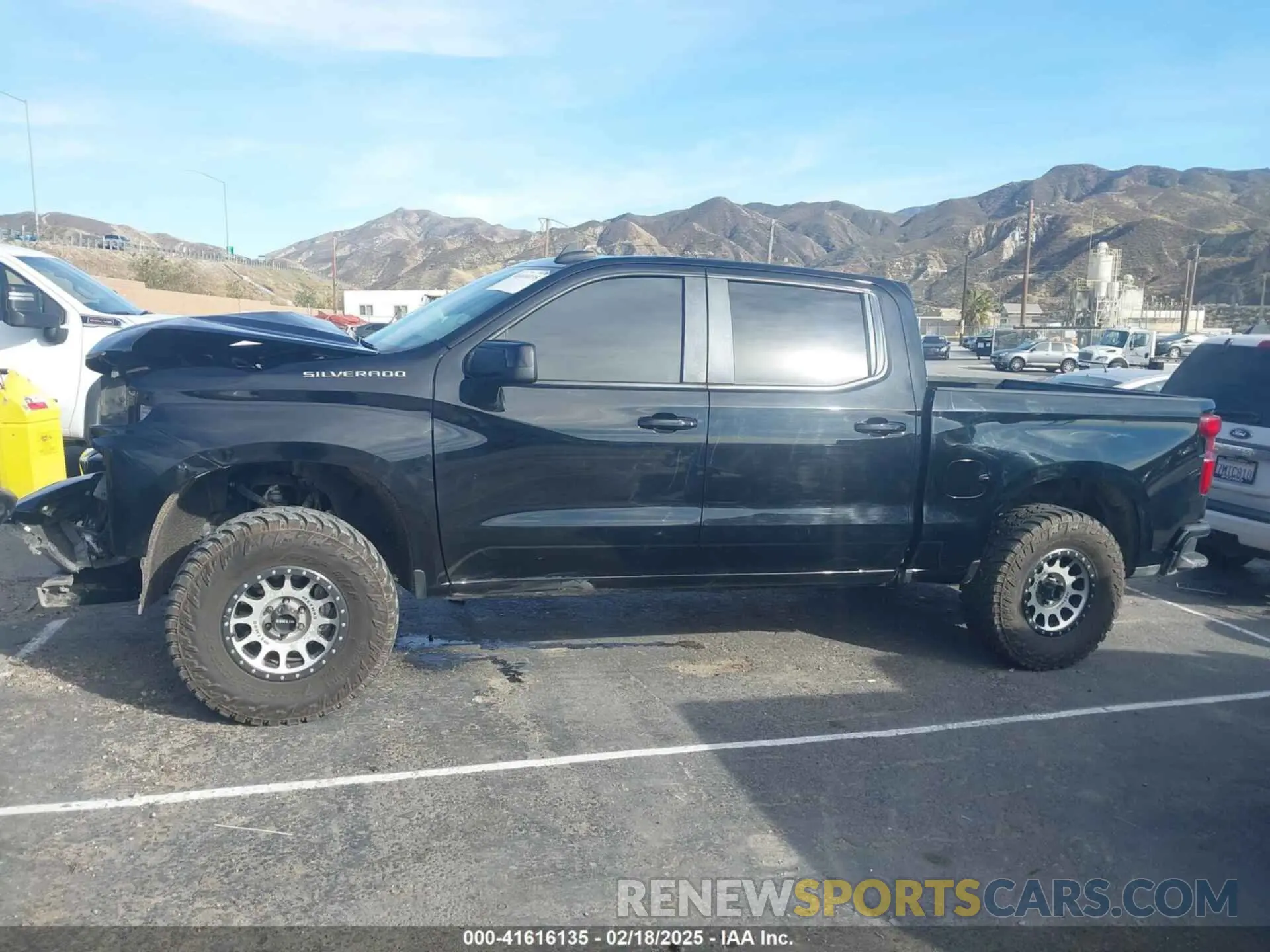 14 Photograph of a damaged car 3GCPWDED1MG367670 CHEVROLET SILVERADO 1500 2021