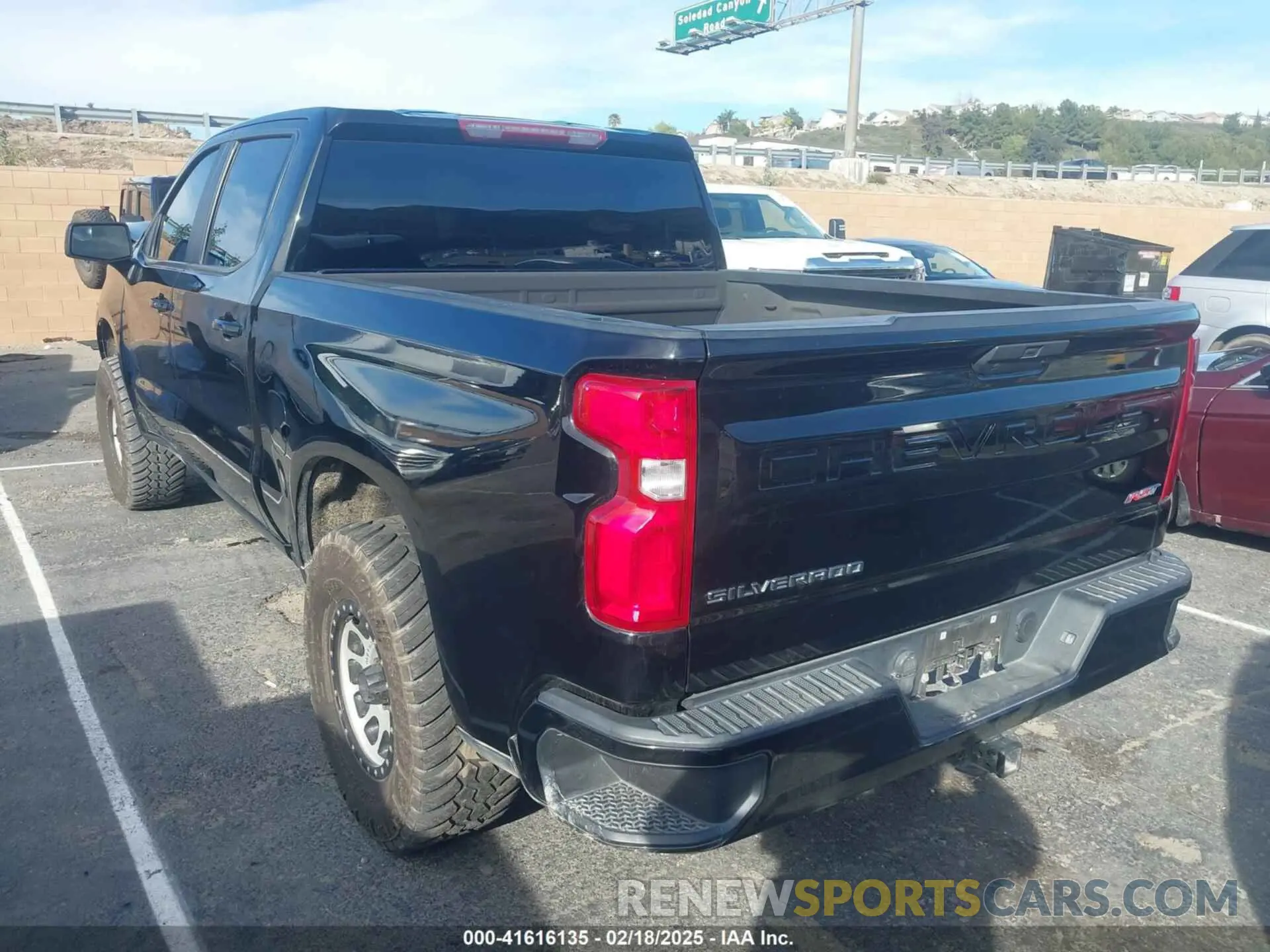 3 Photograph of a damaged car 3GCPWDED1MG367670 CHEVROLET SILVERADO 1500 2021