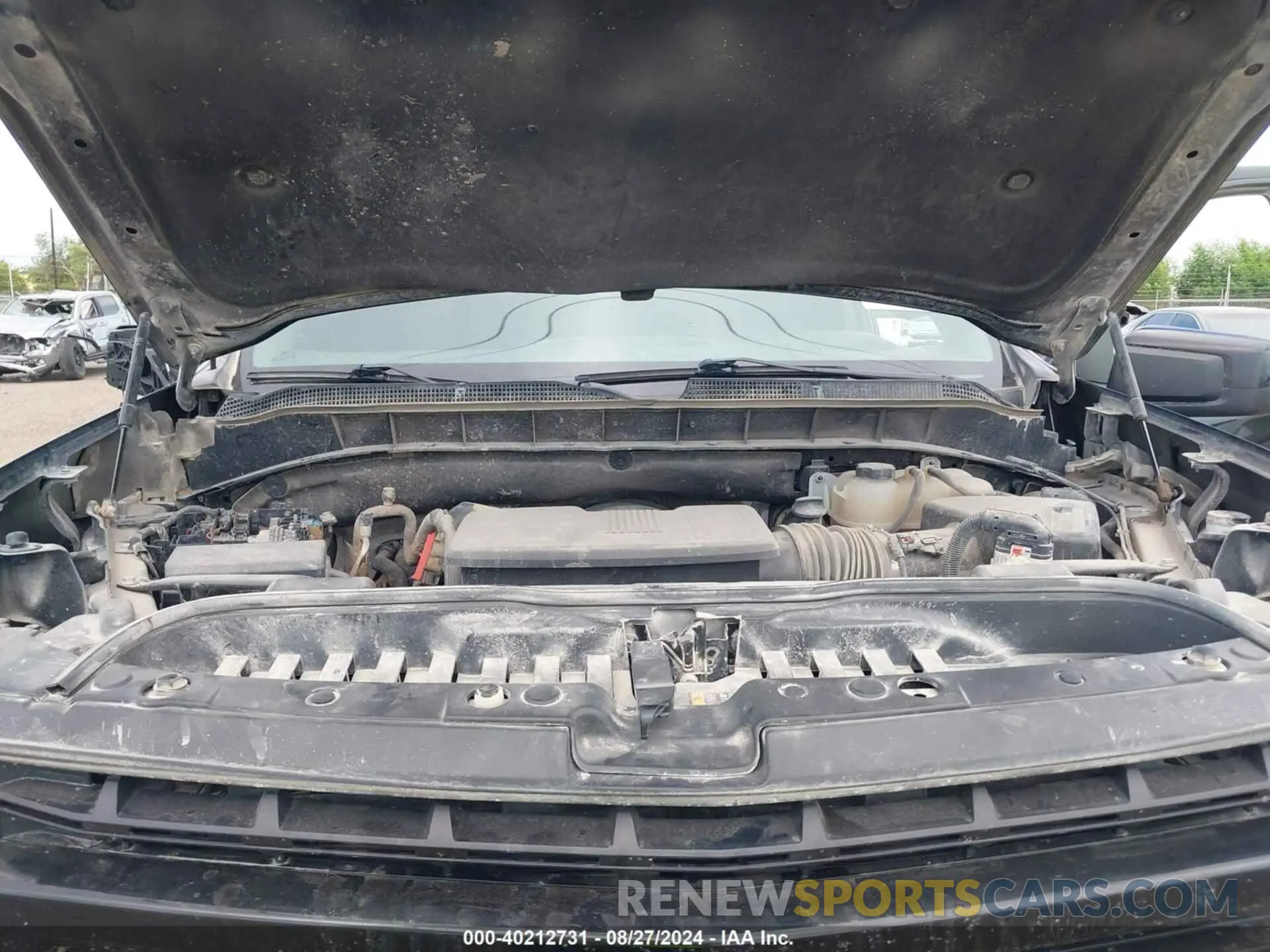 10 Фотография поврежденного автомобиля 3GCPWDED7MG154321 CHEVROLET SILVERADO 1500 2021